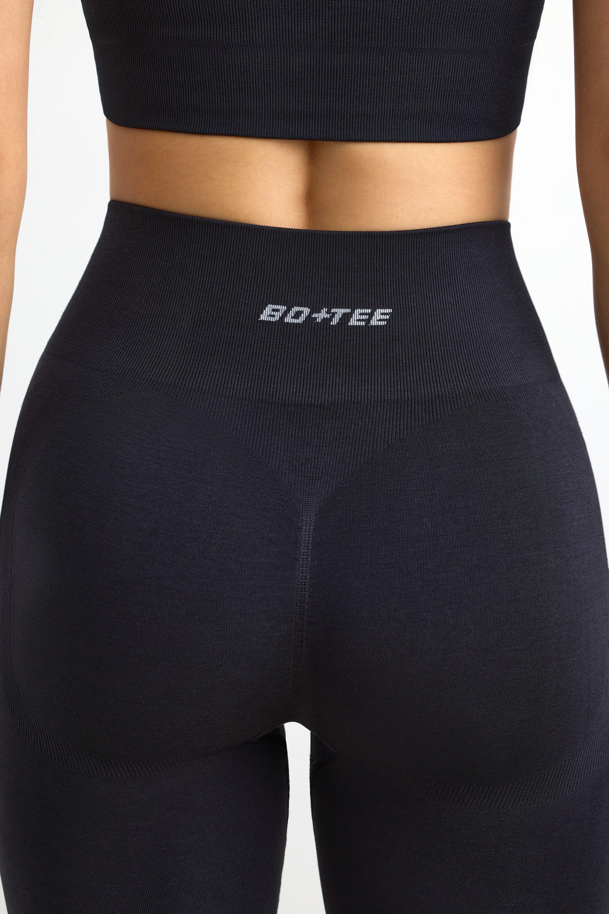 Define Luxe High-Waist Leggings in Jet Black Product Image