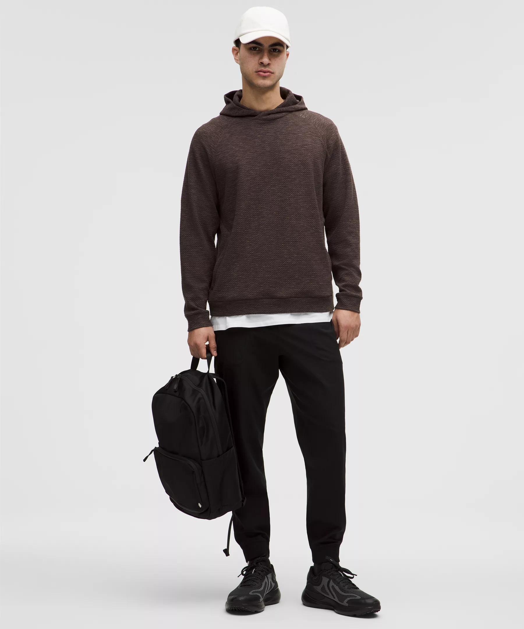 Textured Double-Knit Cotton Hoodie Product Image