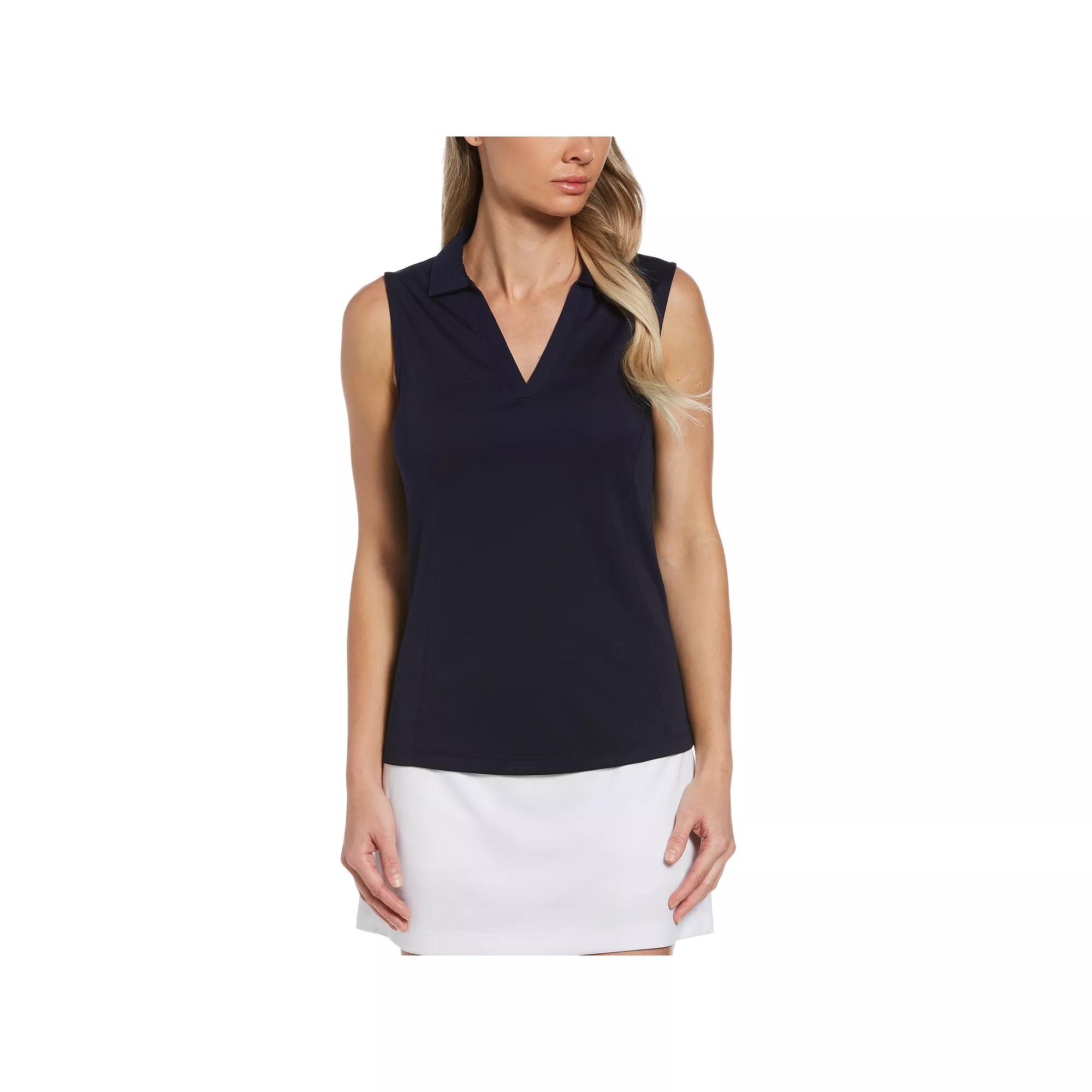 Womens Grand Slam Sleeveless Golf Polo True Blue Product Image