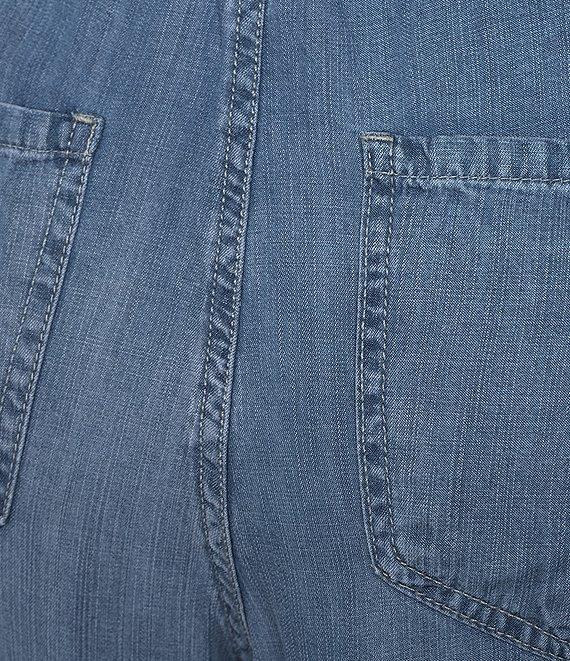 Nurture Pull-On Wide Leg Cotton Blend Crop Pants Product Image