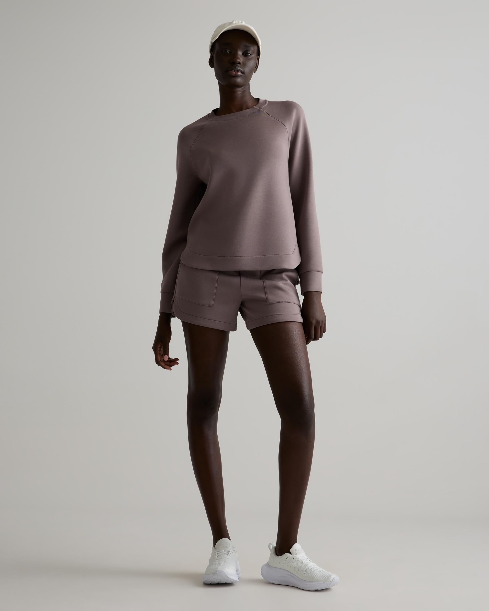 Quince | Women's CloudComfort Crewneck Sweatshirt Size XL, Tencel Product Image