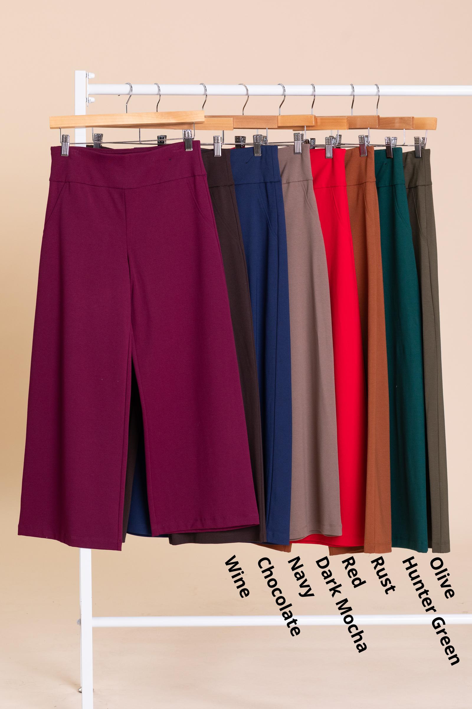 The Magic Cropped Wide Leg Pant Product Image