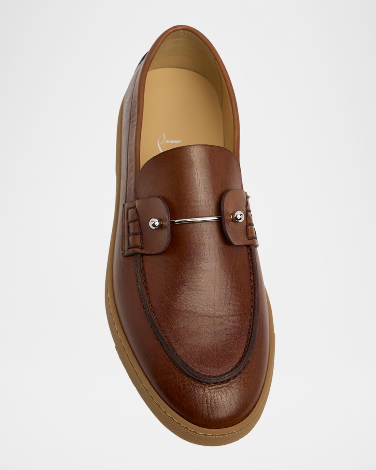 Men's Chambeliboat Leather Loafers Product Image
