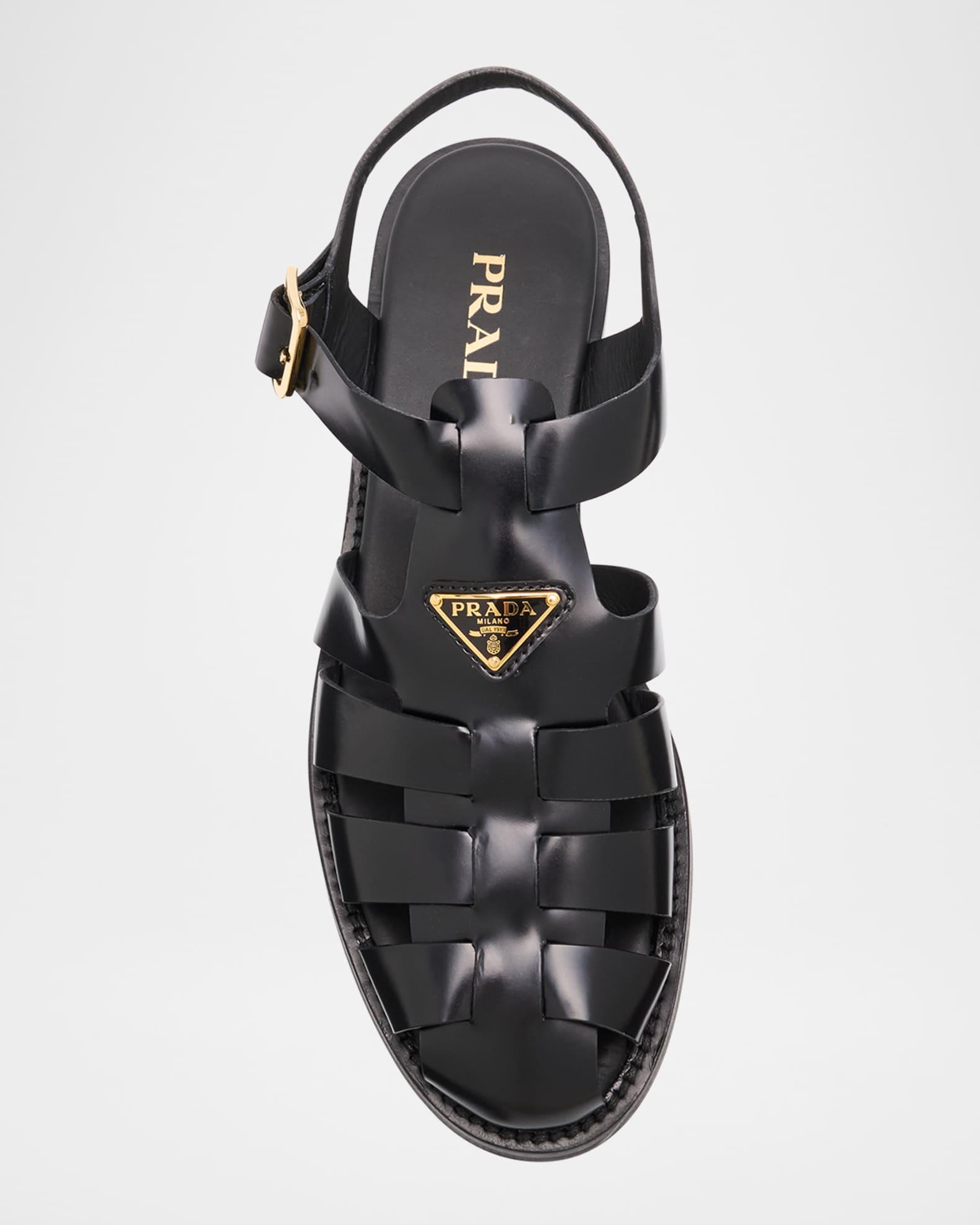 Calf Leather Fisherman Sandals Product Image