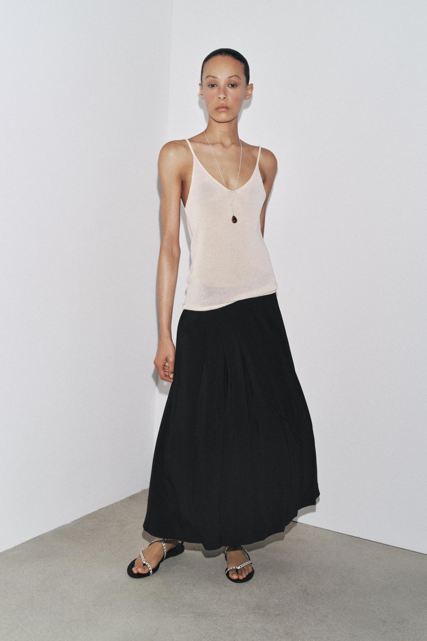 ZW COLLECTION PLEATED SKIRT Product Image