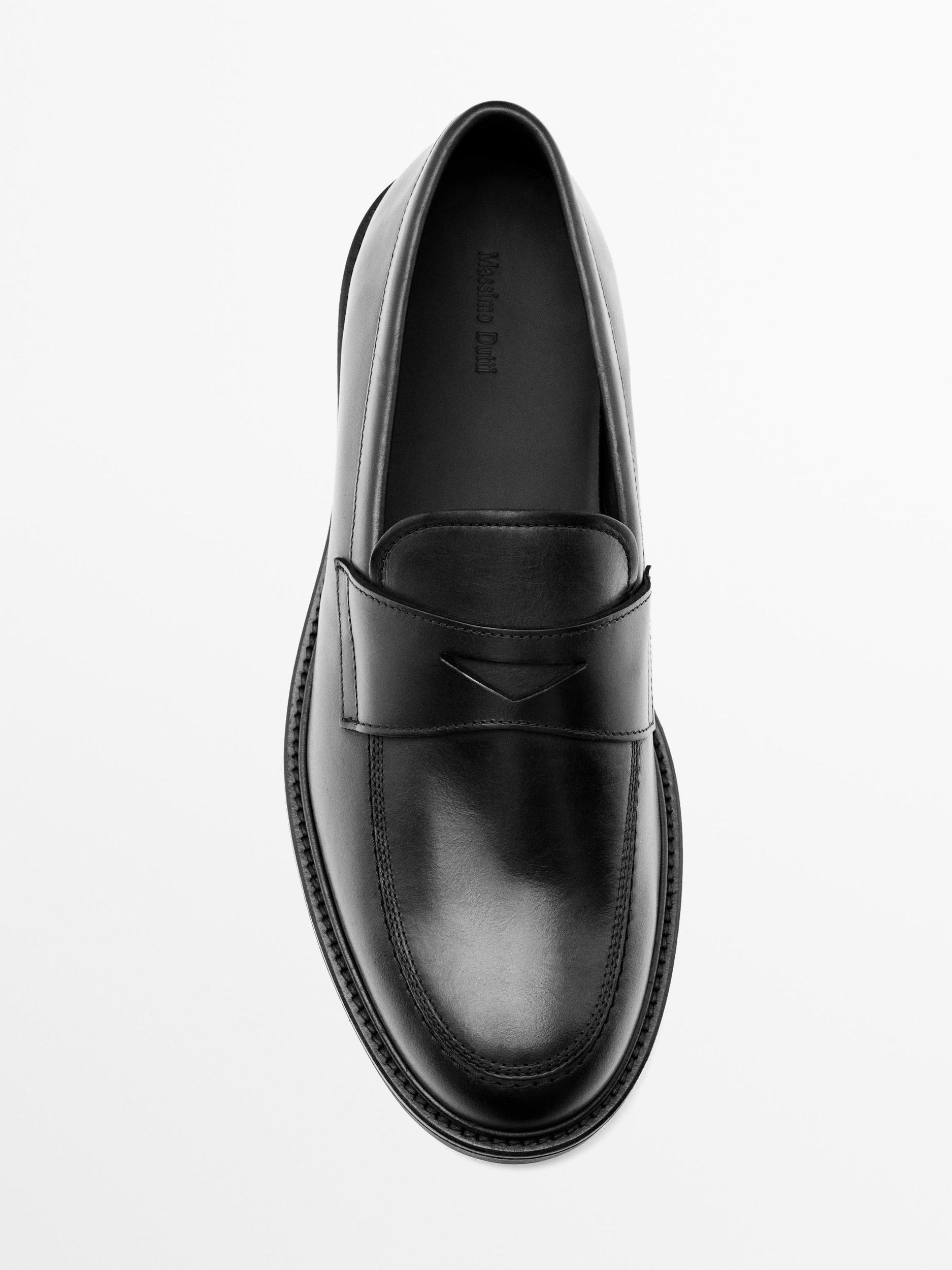 Nappa penny loafers Product Image