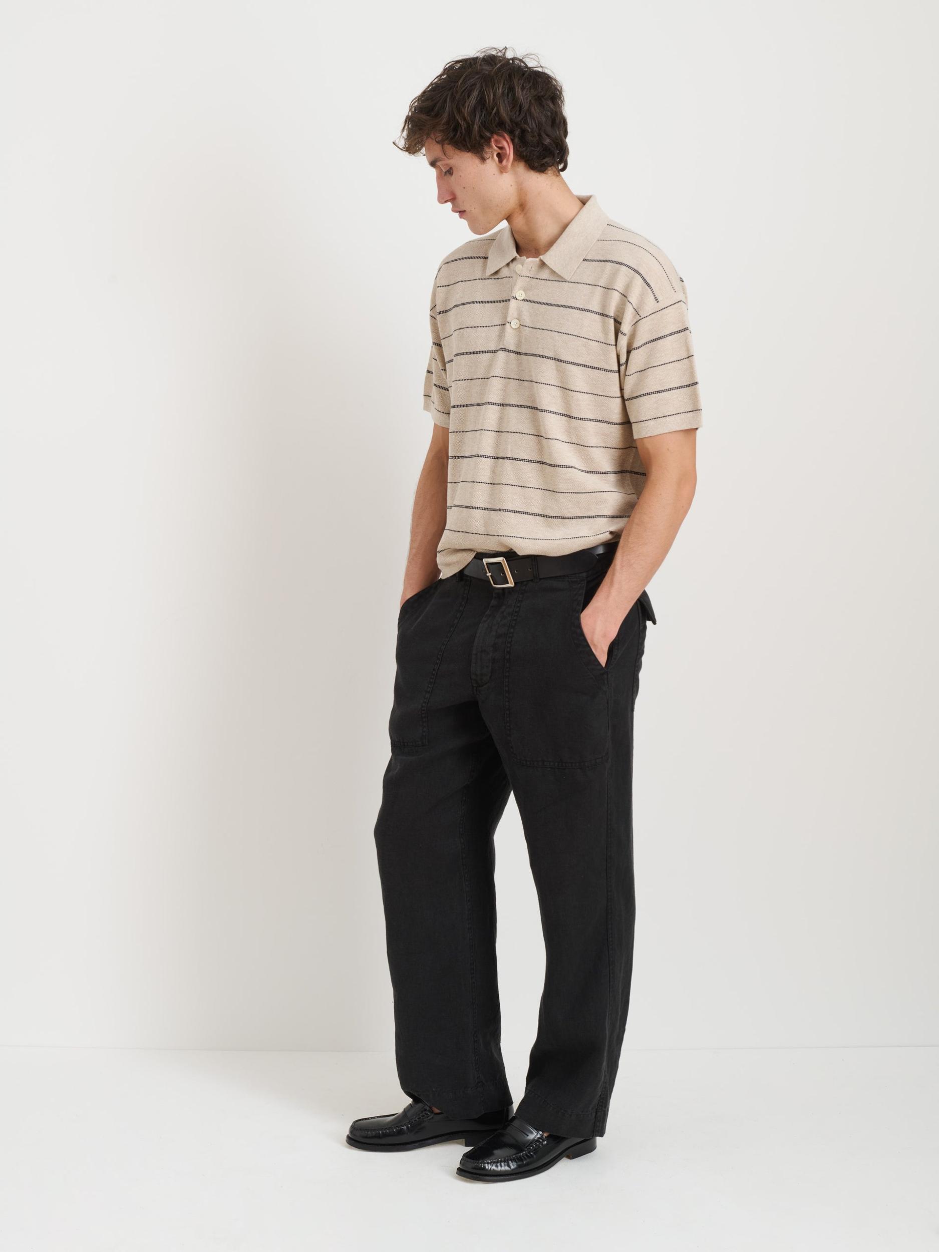 Garment Dyed Pull On Field Pant In Linen Product Image