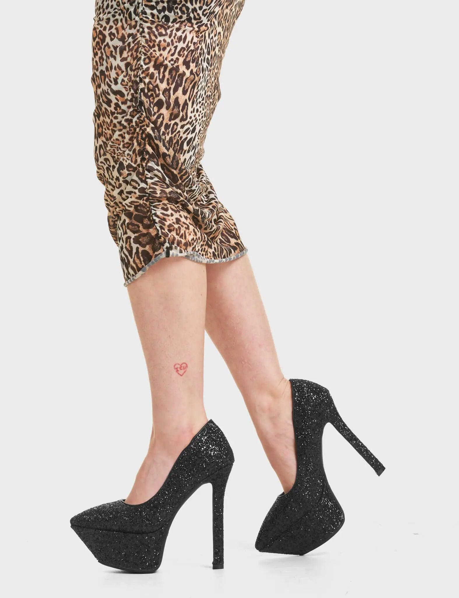 Diamond In The Rough Platform Heels Product Image