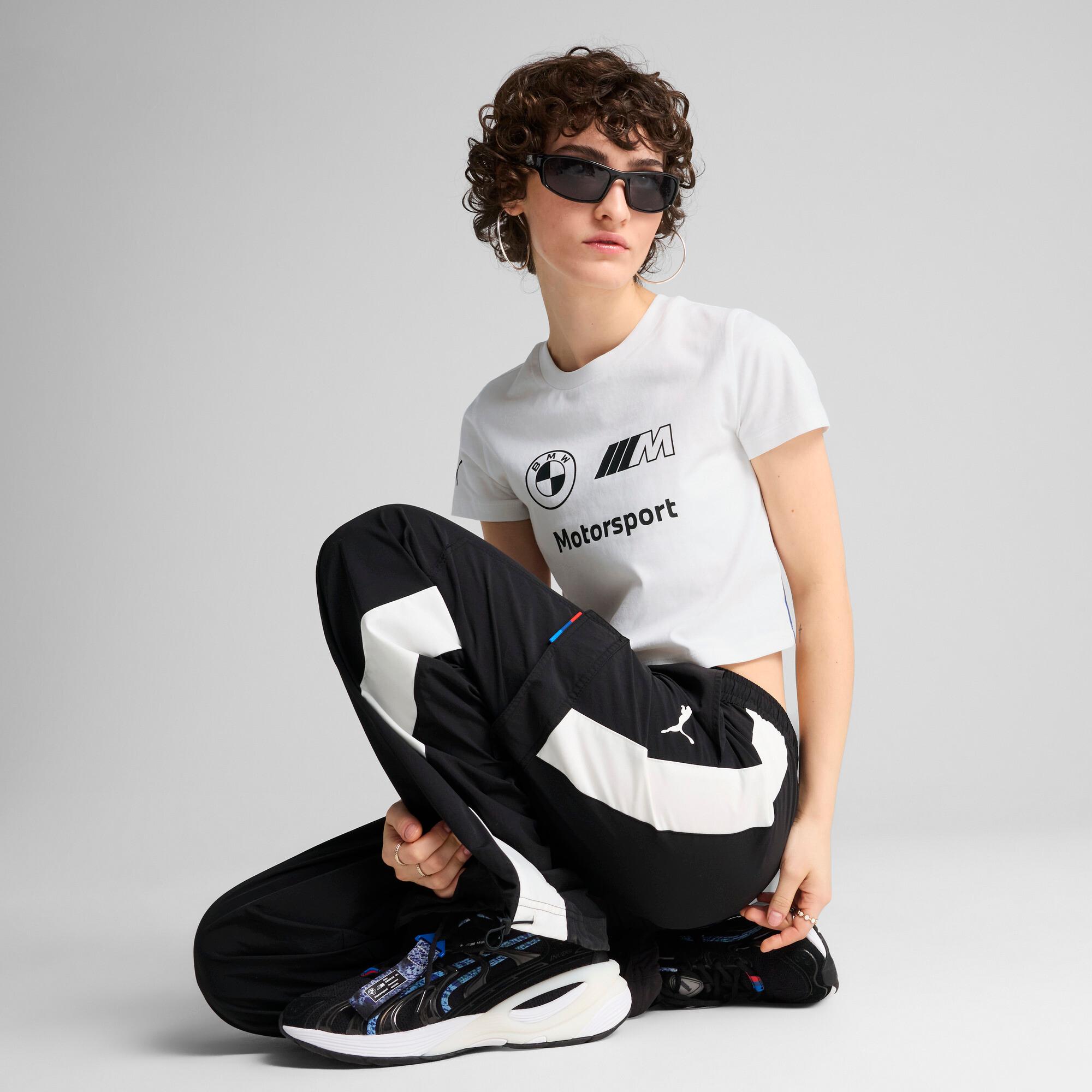 BMW M Motorsport Women's Graphic Baby Tee Product Image