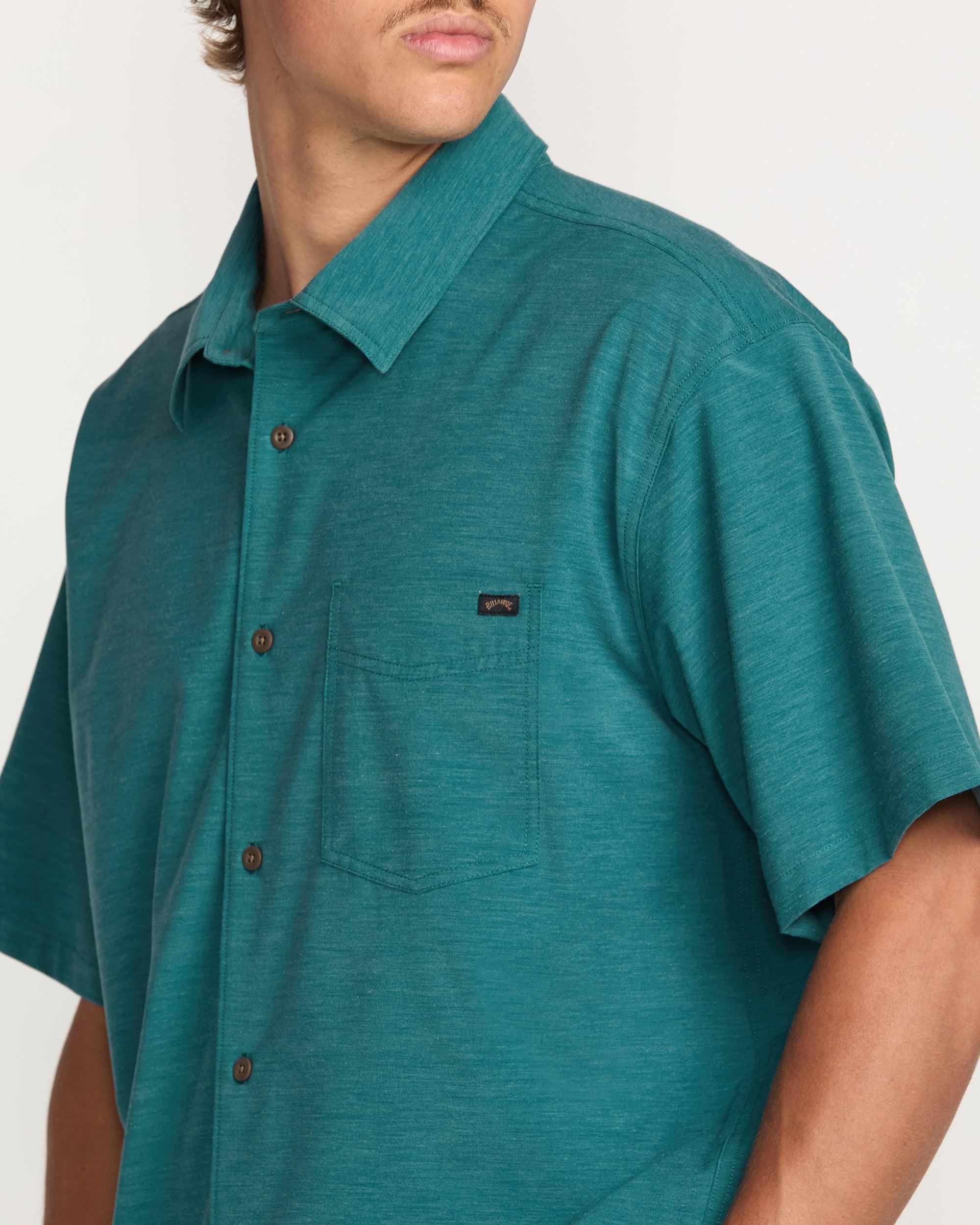 Surftrek Transit Short Sleeve Shirt - Marine Male Product Image
