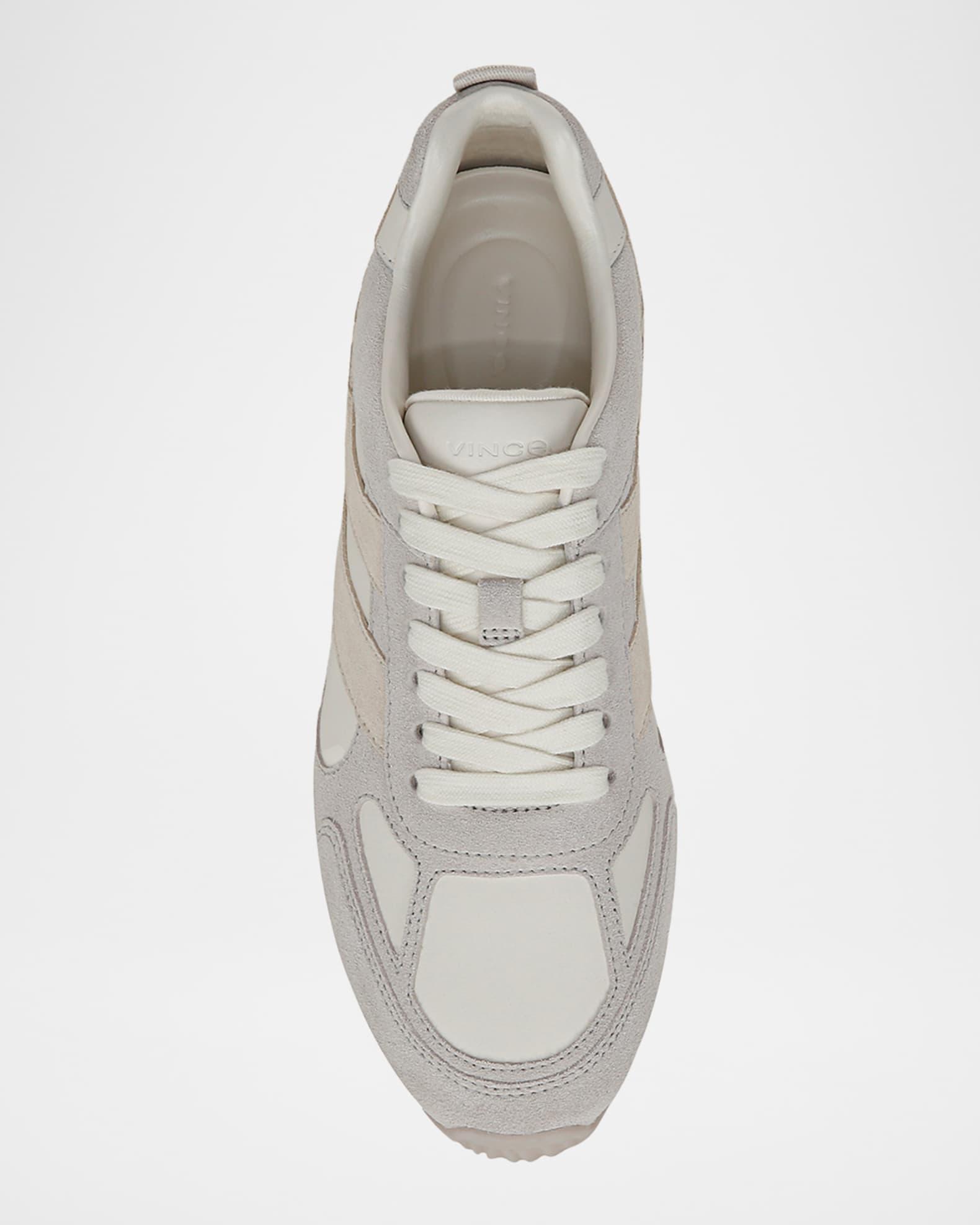 Mojave Suede and Leather Sneakers Product Image