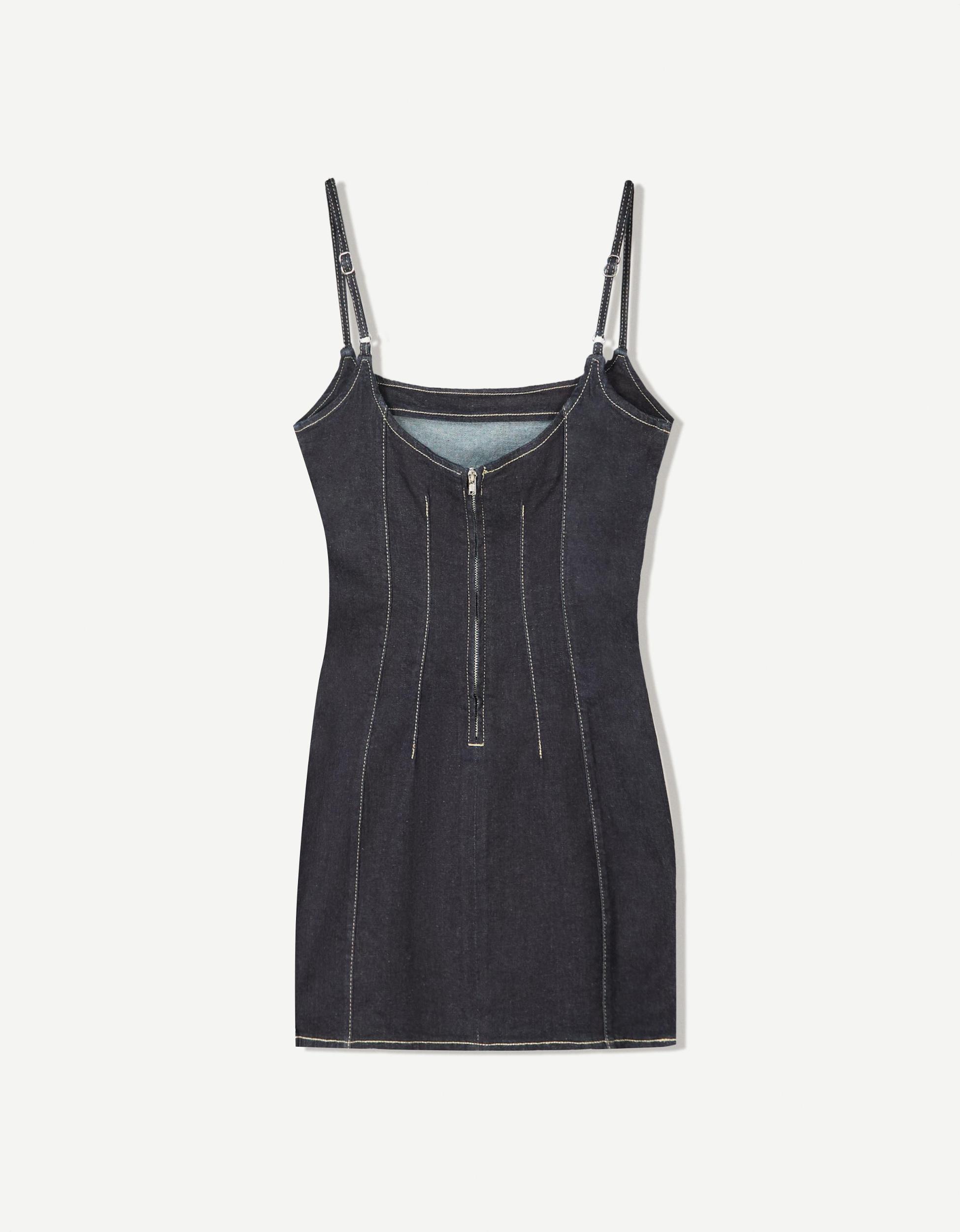 Short denim dress Product Image