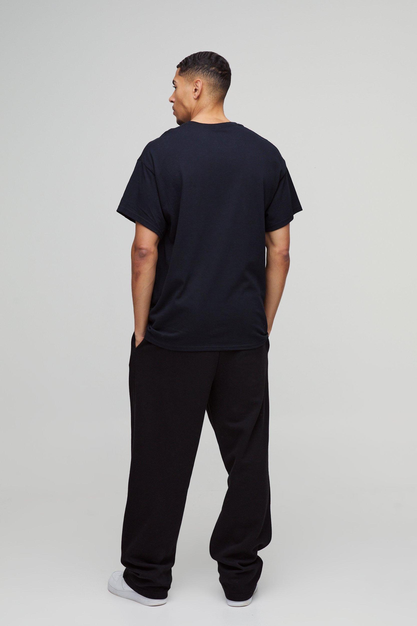 Oversized Nirvana Heart License Graphic T-Shirt | boohooMAN USA Product Image