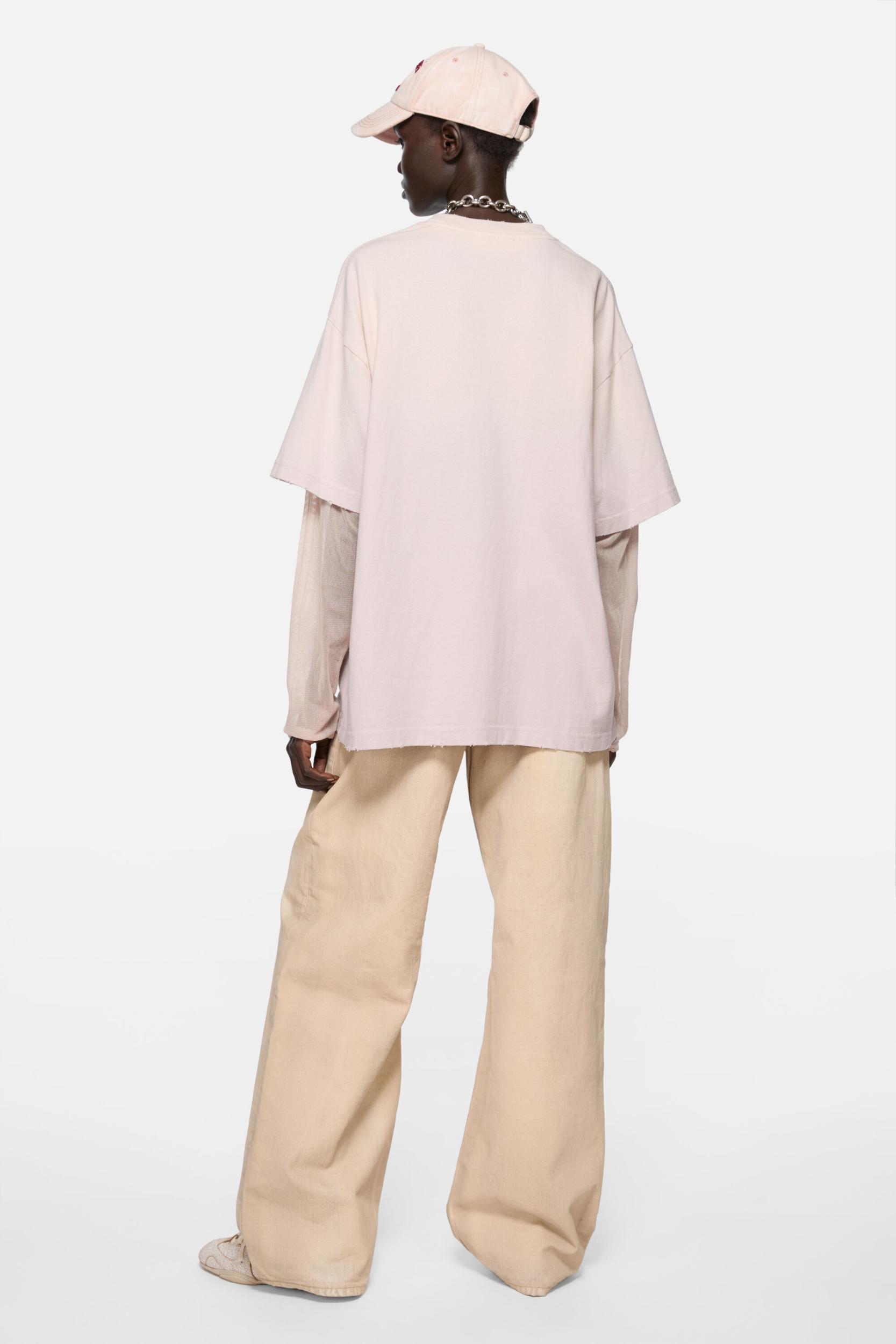 Layered print t-shirt Product Image