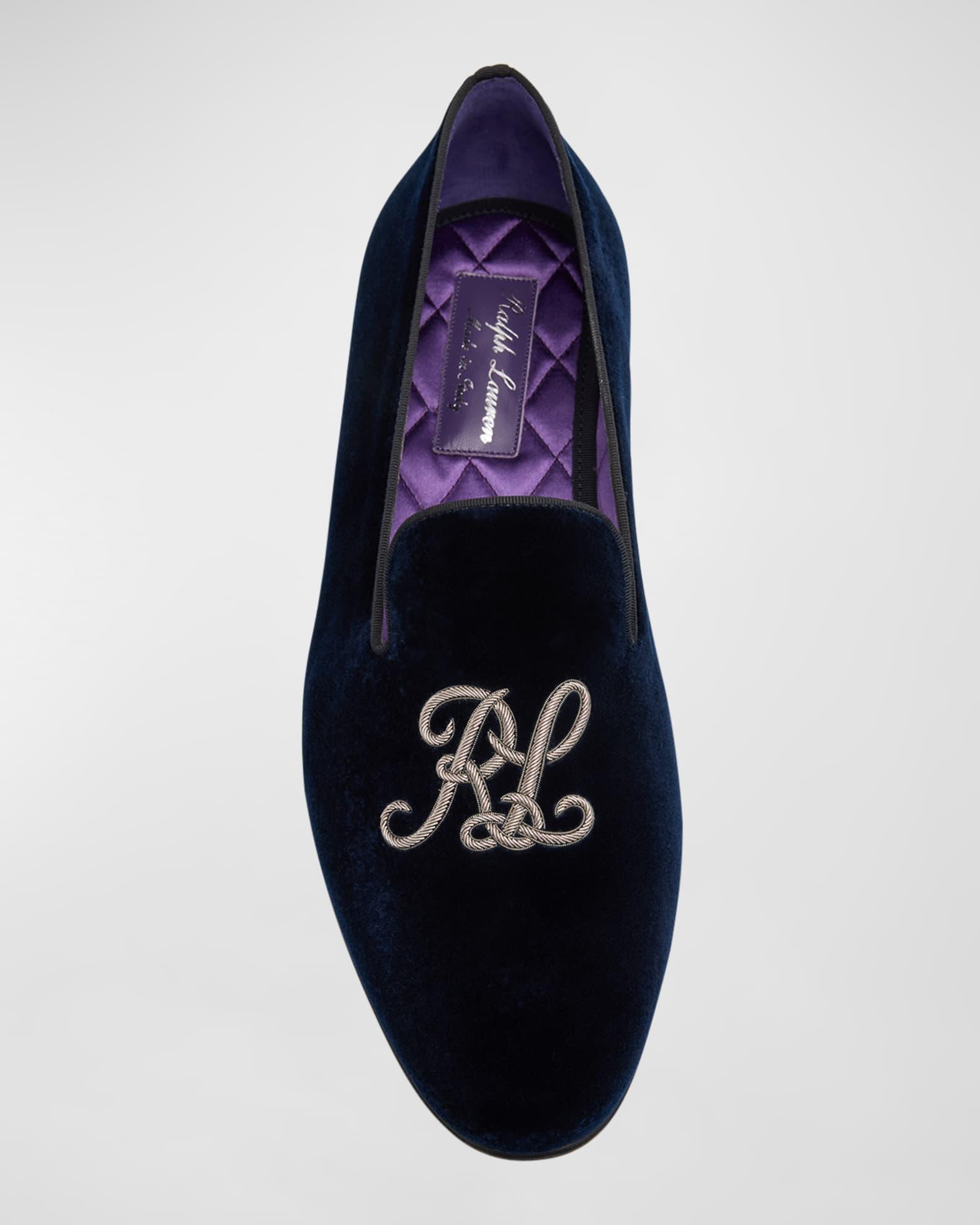 Men's Alonzo RL Velvet Loafers Product Image