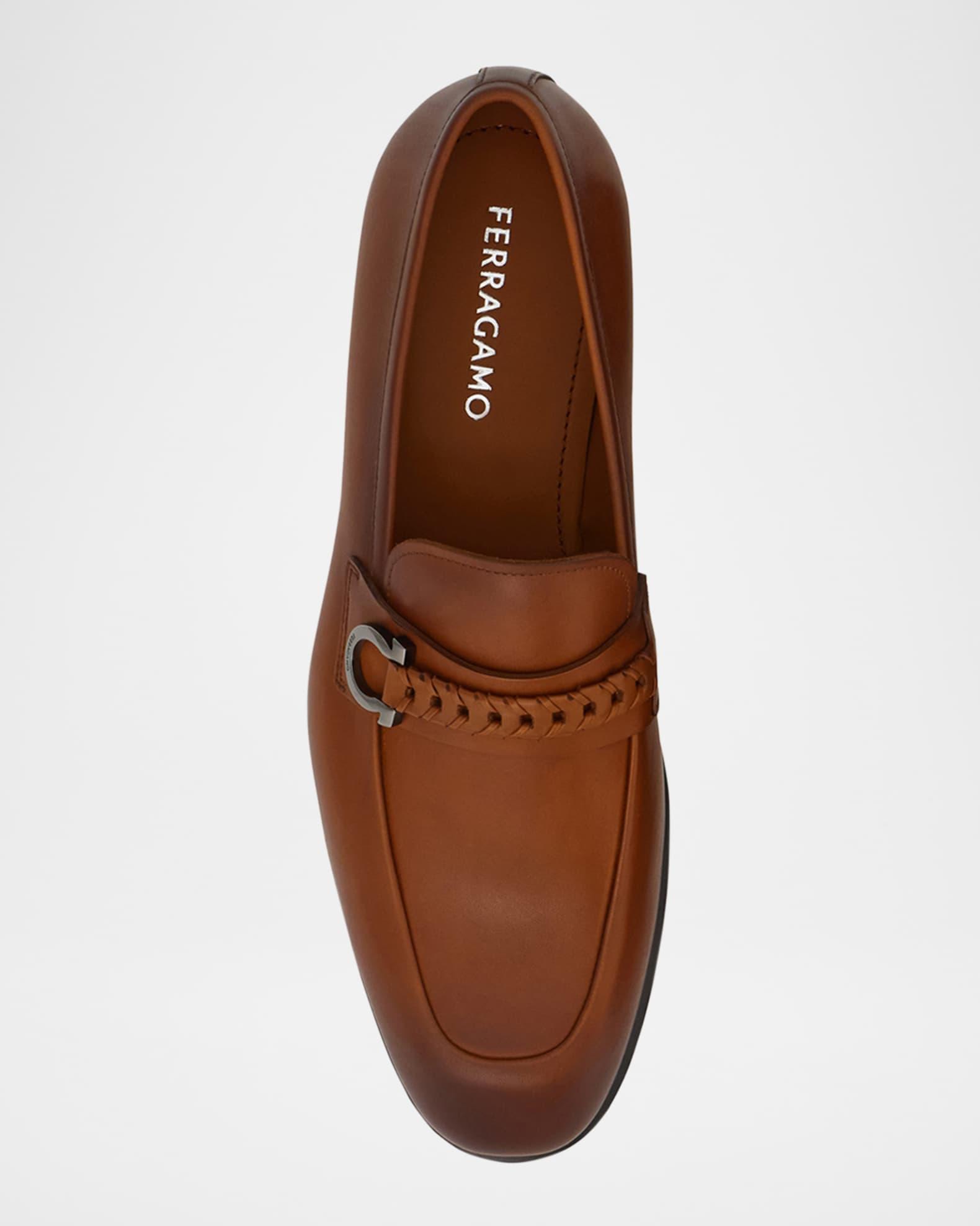 Men's Antigua Gancio Leather Loafers Product Image