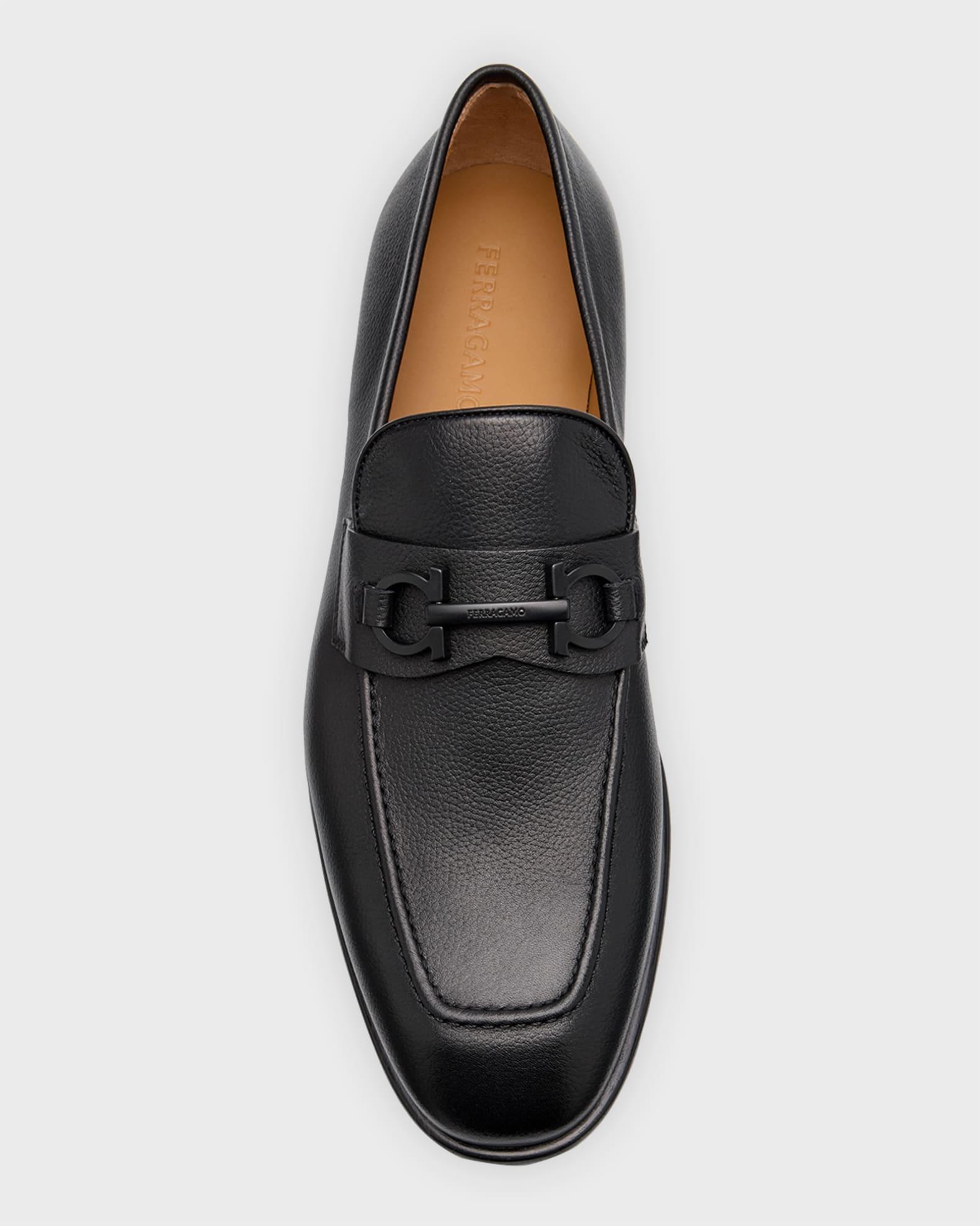 Men's Foster Leather Gancini Bit Loafers Product Image