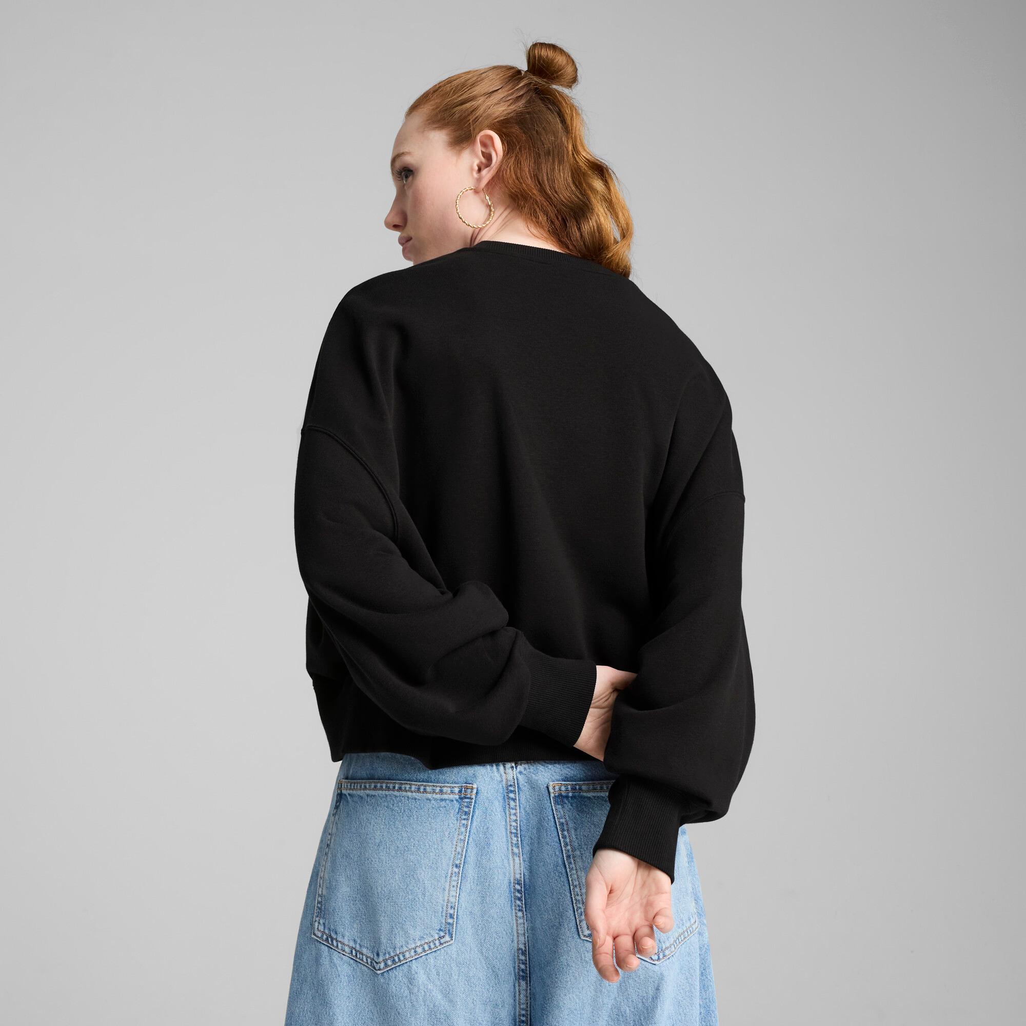 Wardrobe Essentials Women's Oversized Crew Sweatshirt Product Image