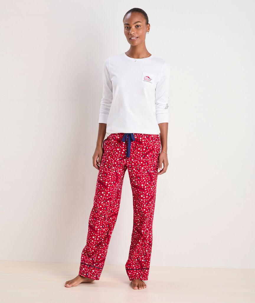Women's Flannel Pajama Pants Product Image