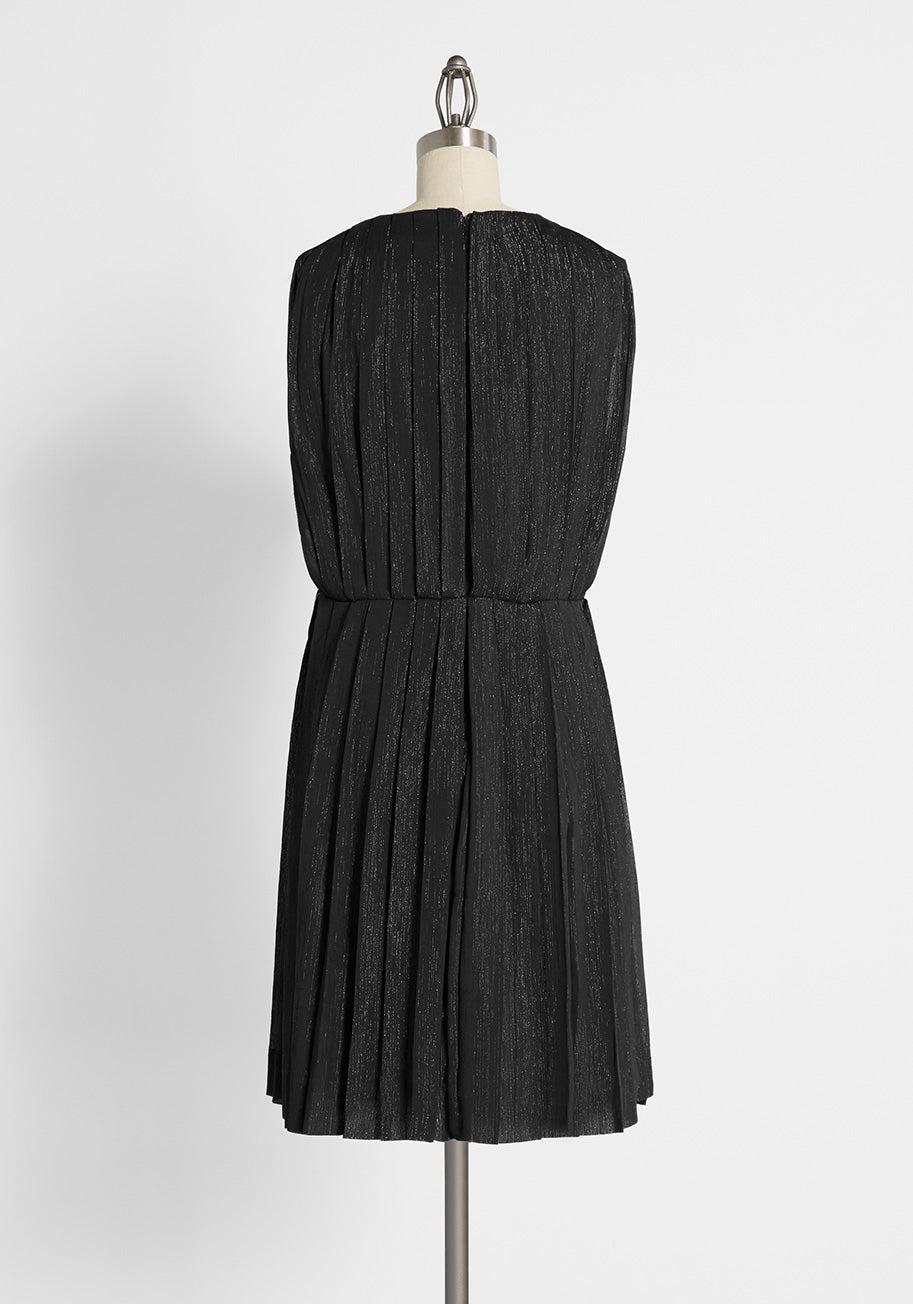 The Pleat-est Things Mini Dress Product Image