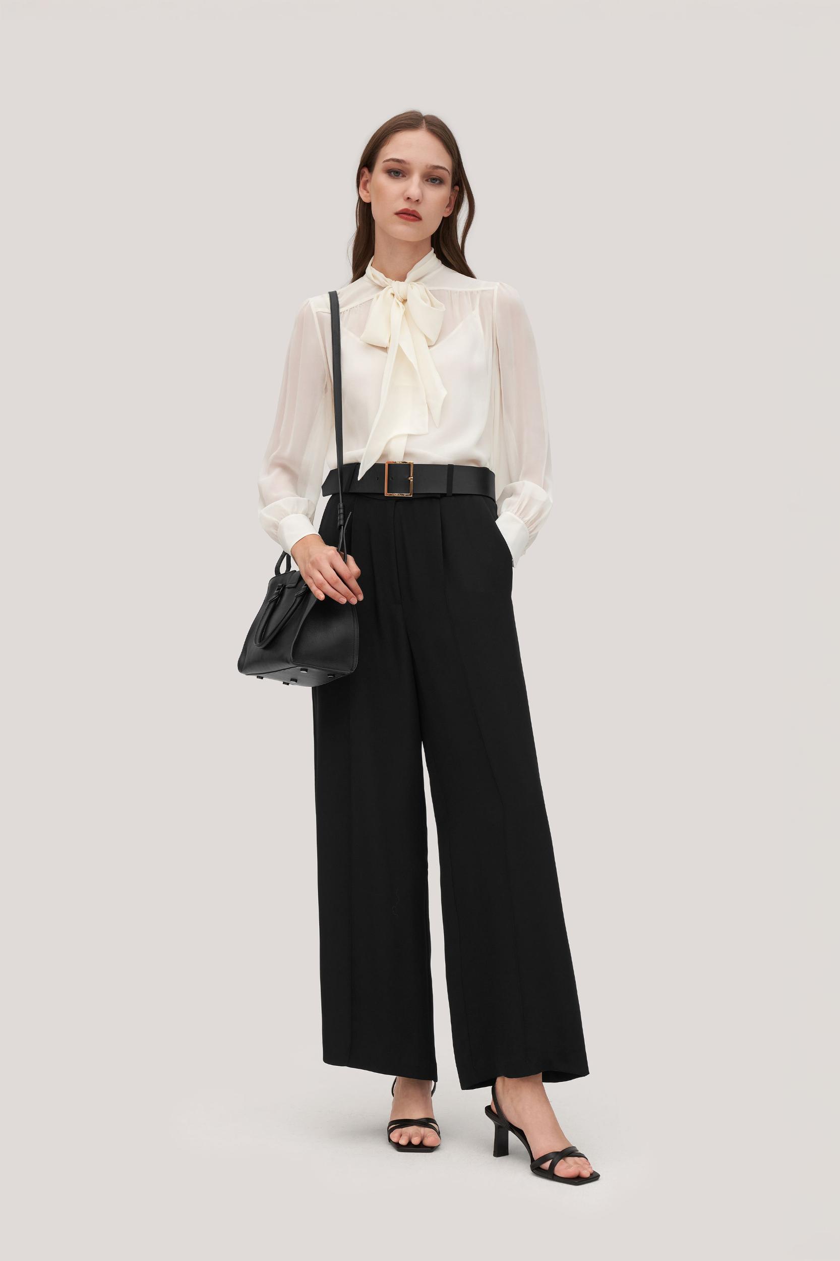 Heavy Crepe Silk Iris Pant Product Image