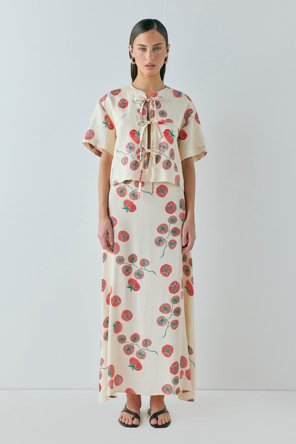 Brie Midi Skirt Roma Product Image