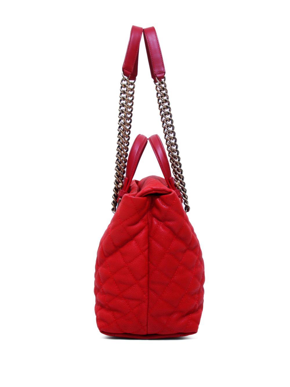 2012 CC diamond-quilted tote bag Product Image