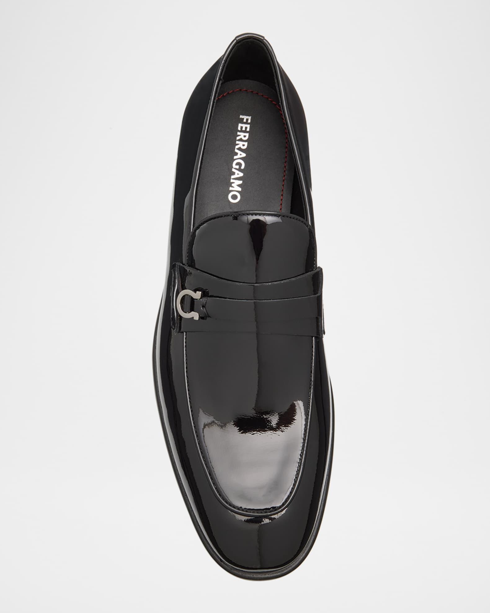 Men's Desio Patent Leather Penny Loafers Product Image