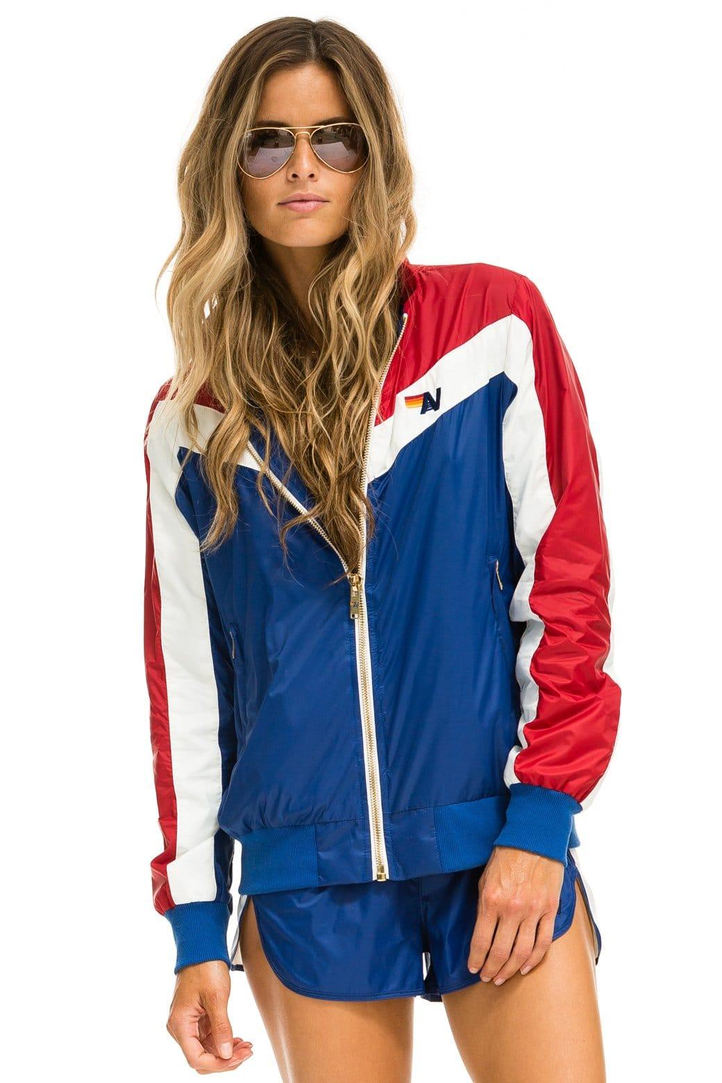 WINDBREAKER JACKET - CLASSIC USA Female Product Image