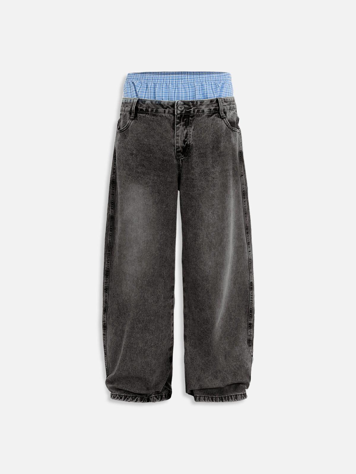 Aelfric Eden Double Waist Baggy Jeans Product Image