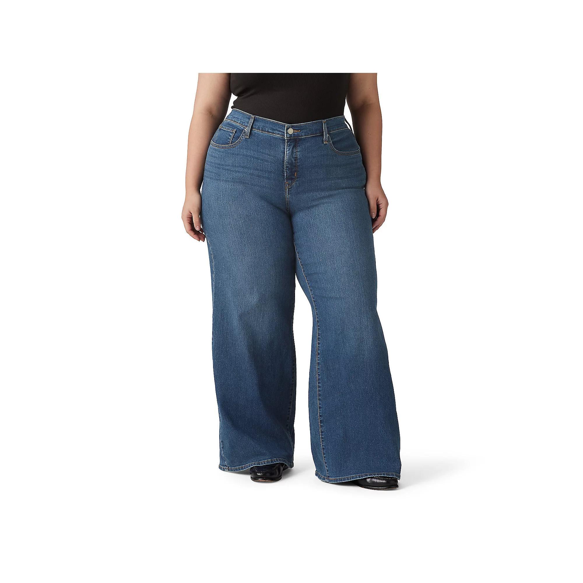 Plus Size Levi's® 318 Shaping Wide-Leg Jeans, Women's, Size: 20 - Regular, Clever Product Image