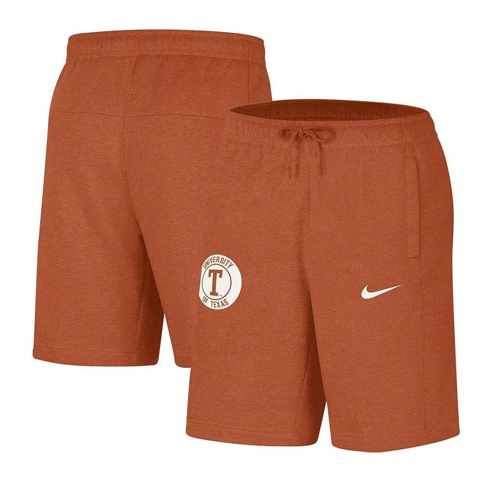 Men's Nike Texas Orange Texas Longhorns Logo Shorts, Size: Small, Team Product Image