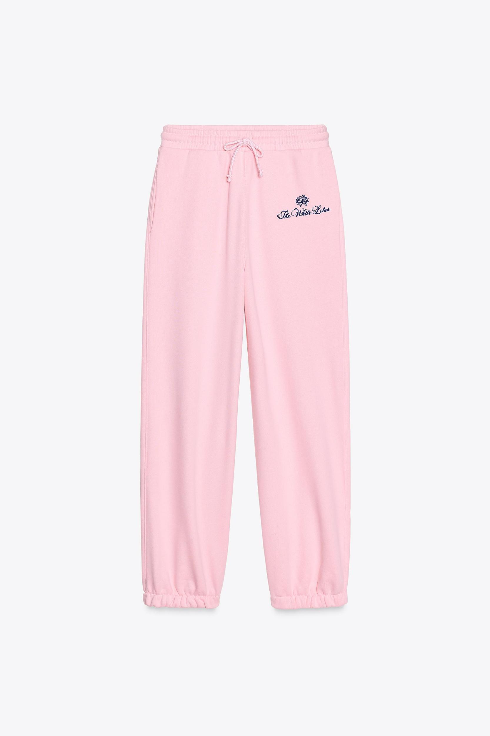 THE WHITE LOTUS FLEECE PANTS Product Image