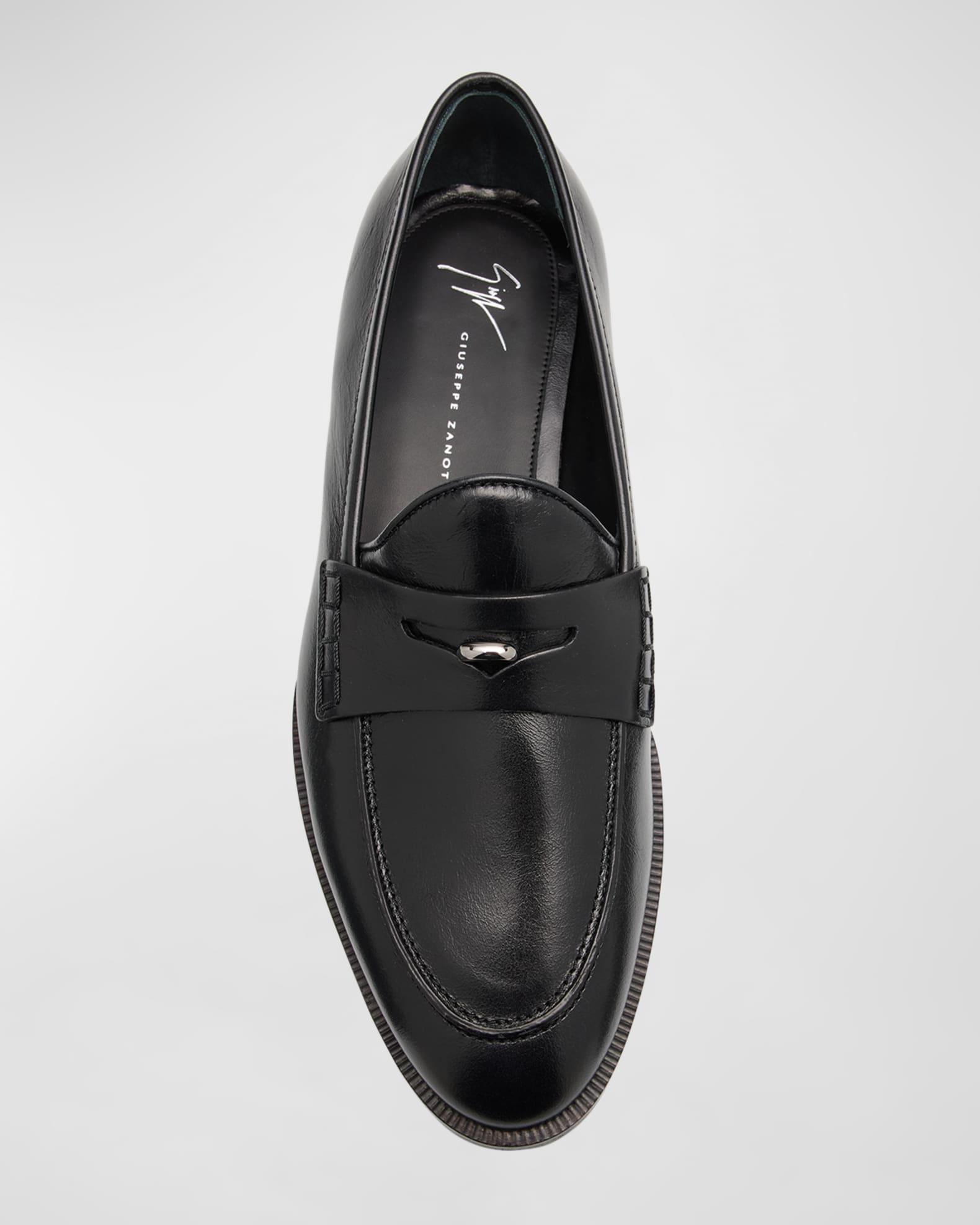 Men's Archiel Leather Penny Loafers Product Image