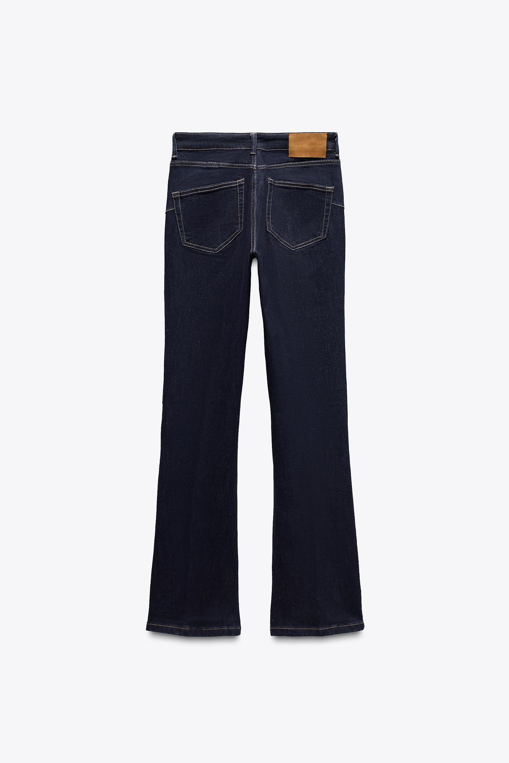 LOW RISE CONTOUR BOOTCUT JEANS ZW COLLECTION Product Image