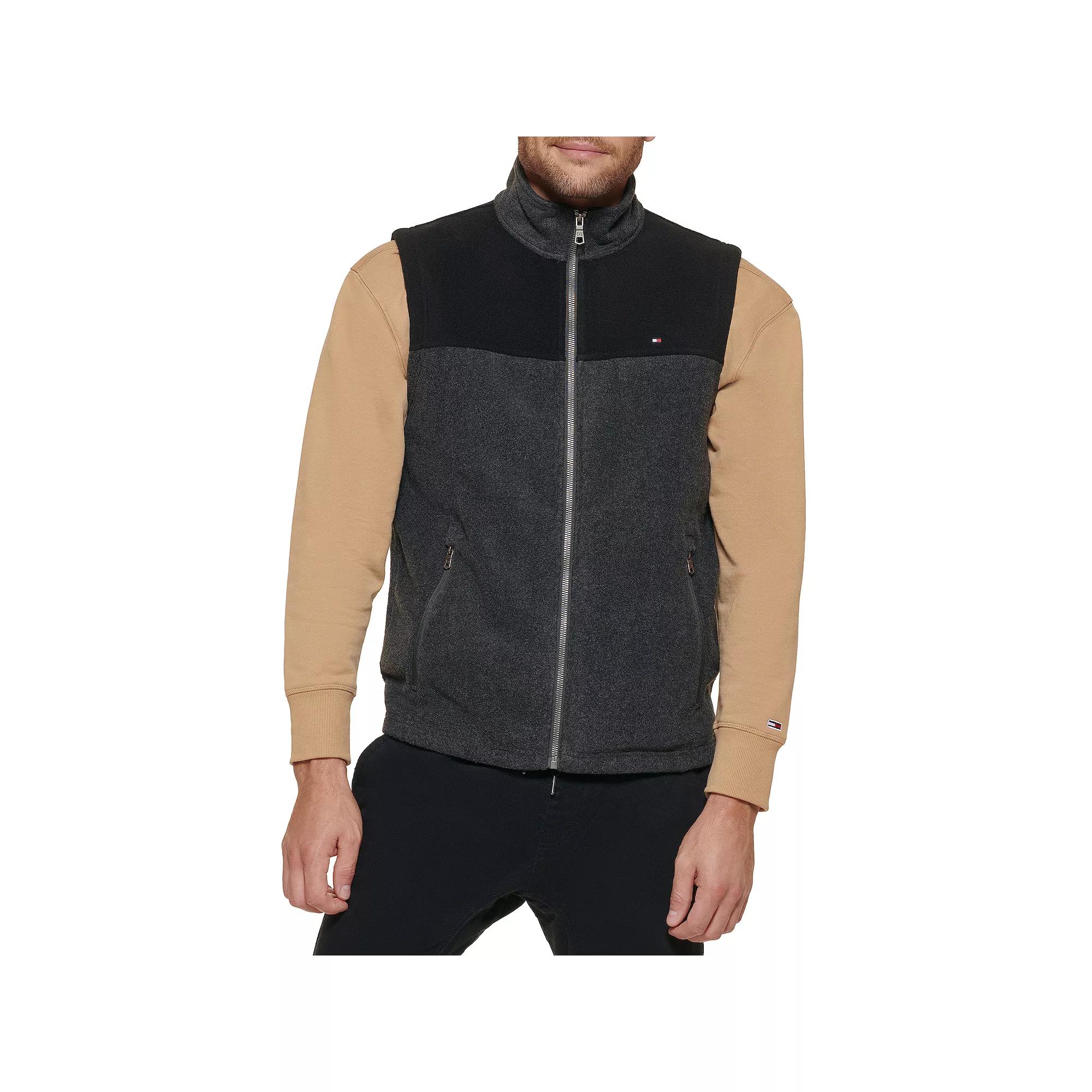 Men's Tommy Hilfiger Fleece Vest,  Product Image