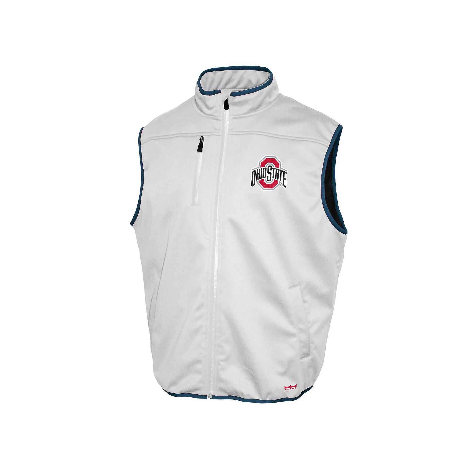 Men's Ohio State Buckeyes Zip Up Softshell Vest,  Product Image