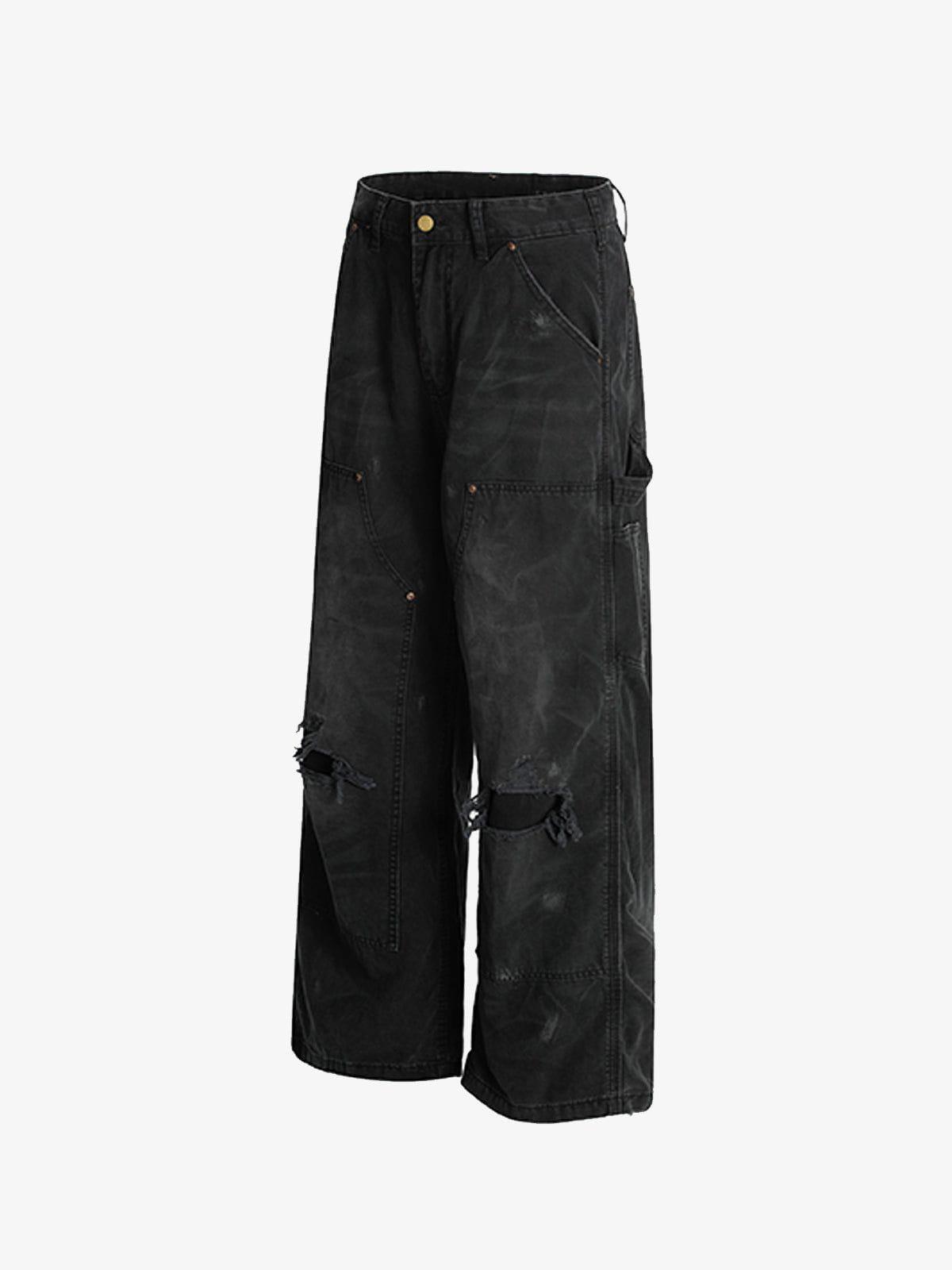 Aelfric Eden Vintage Double Knee Baggy Pants Unisex Product Image