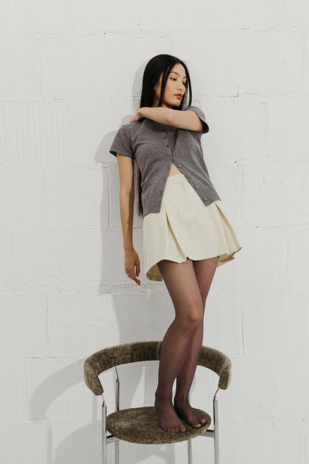 Erika Pleated Mini Skort Product Image