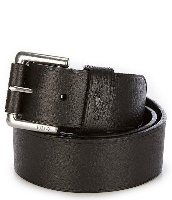 Polo Ralph Lauren Signature Pony Leather Belt Product Image