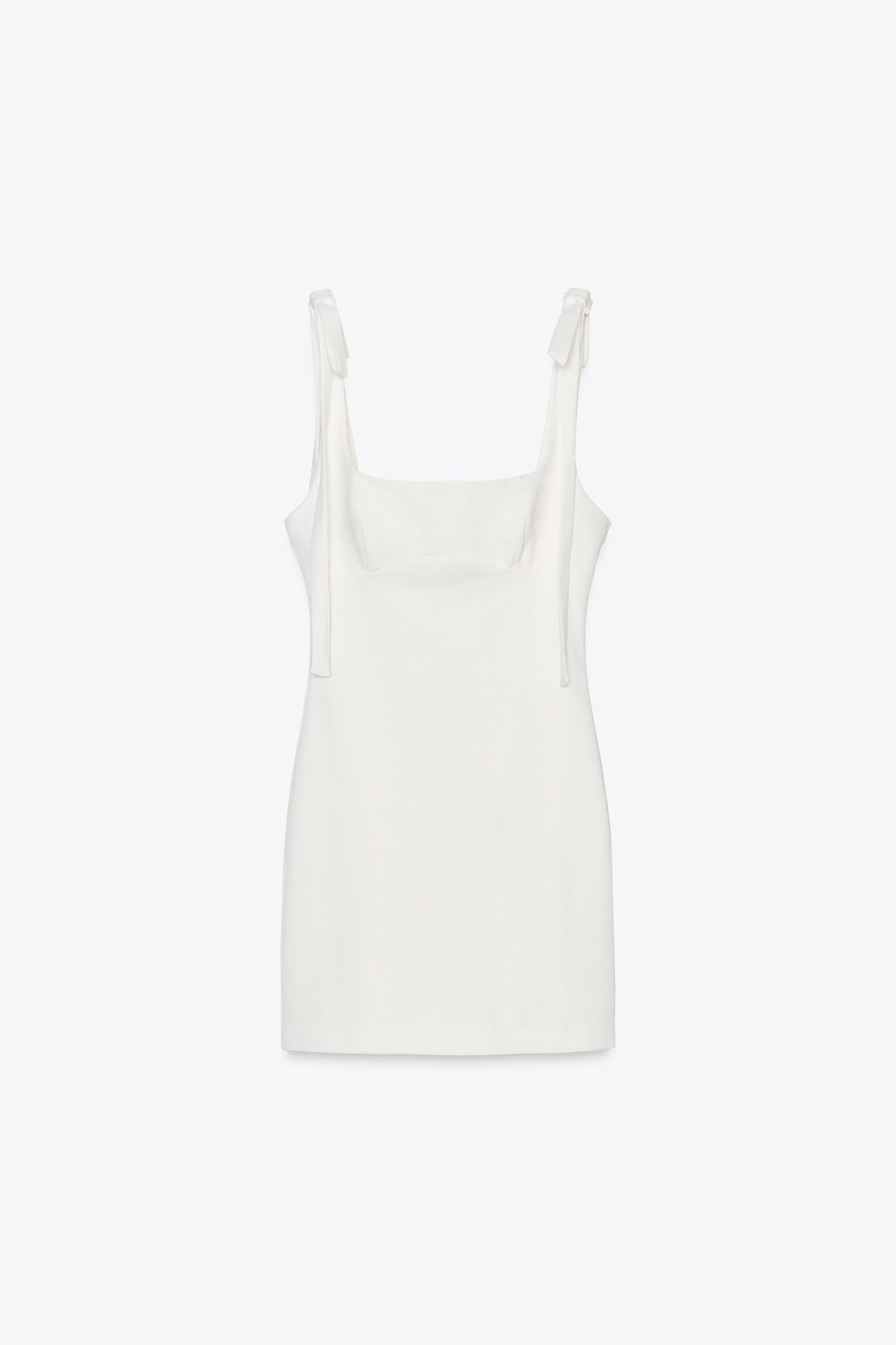 SHORT TIE-STRAP DRESS Product Image