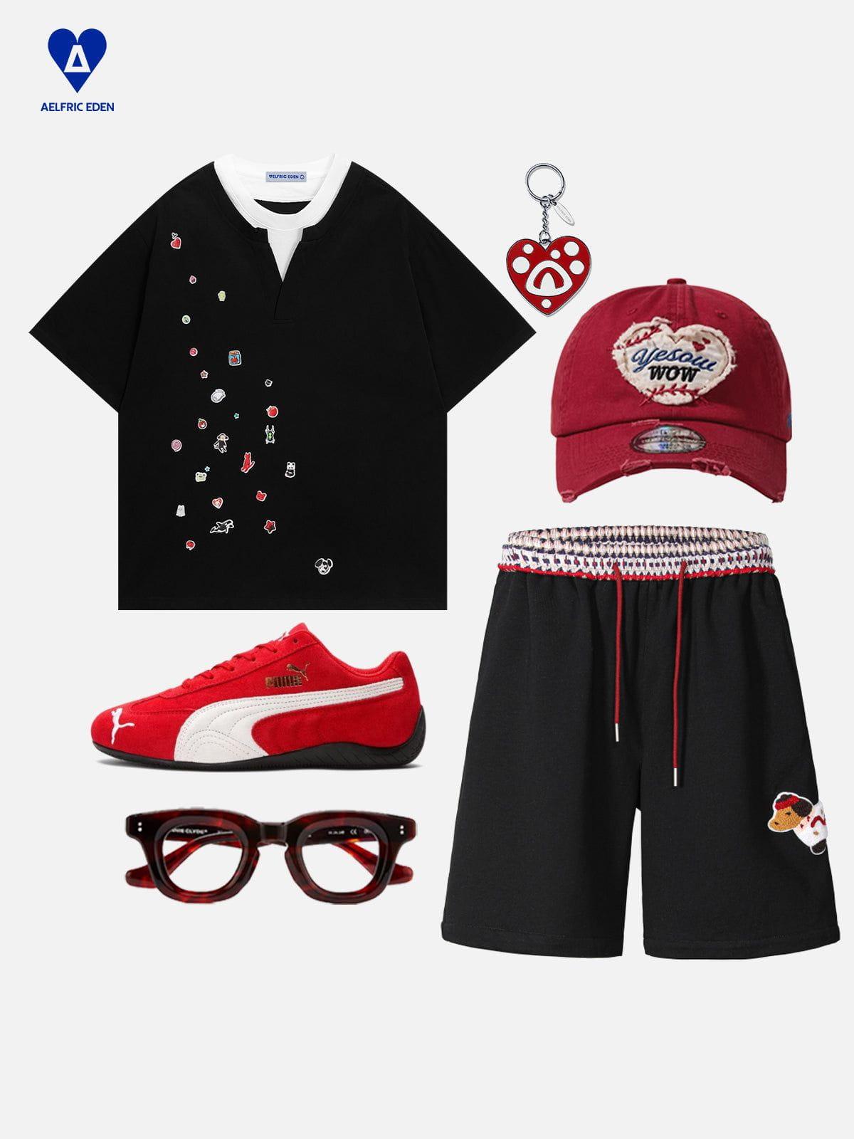 Aelfric Eden Sticker Print Tee Product Image