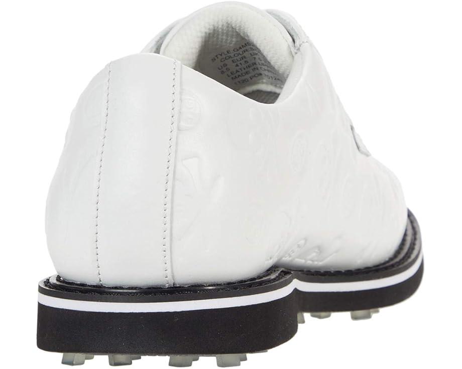 Gallivanter Debossed Skull & Ts Leather Golf Shoes Product Image