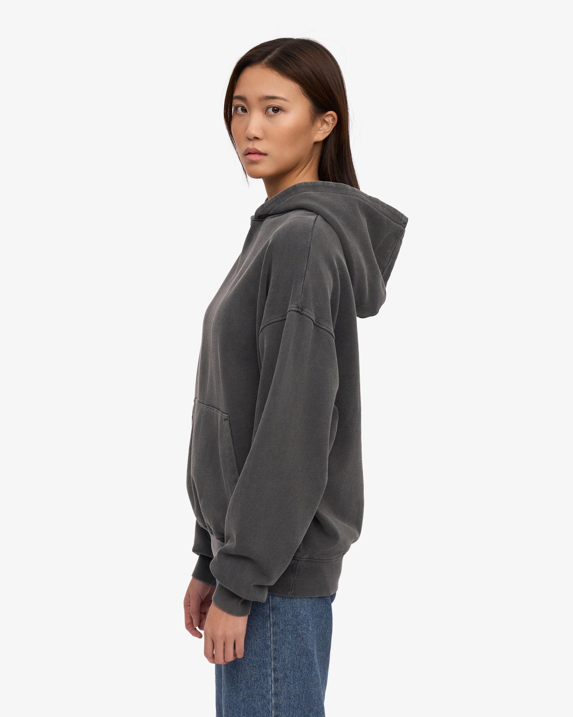 Organic Oversized Hood - Faded Black Product Image