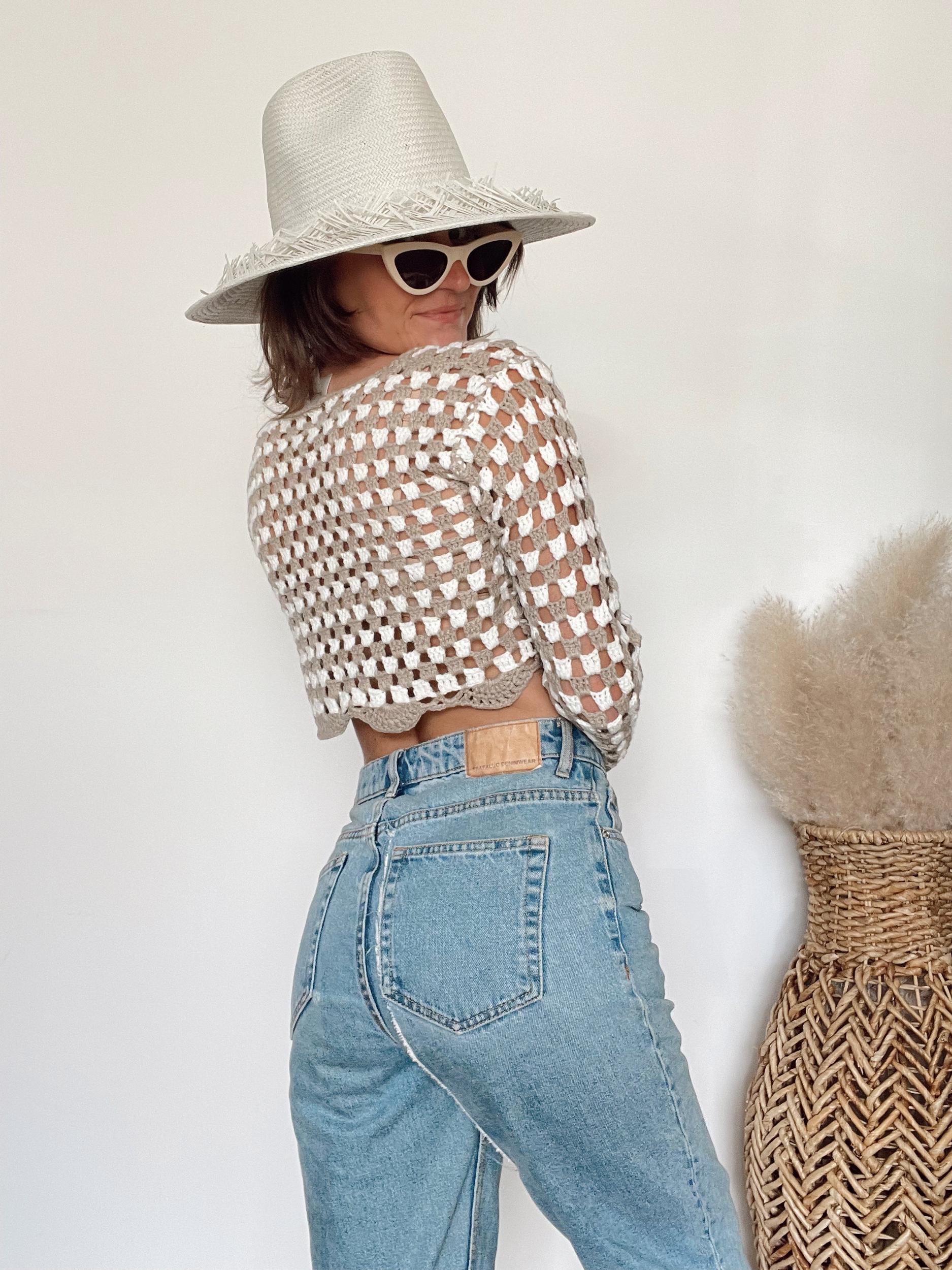 The Darcie Straw Hat | White Product Image