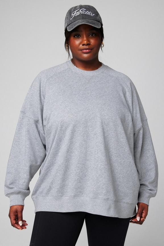 Year Round Terry Seamed Sweatshirt Product Image