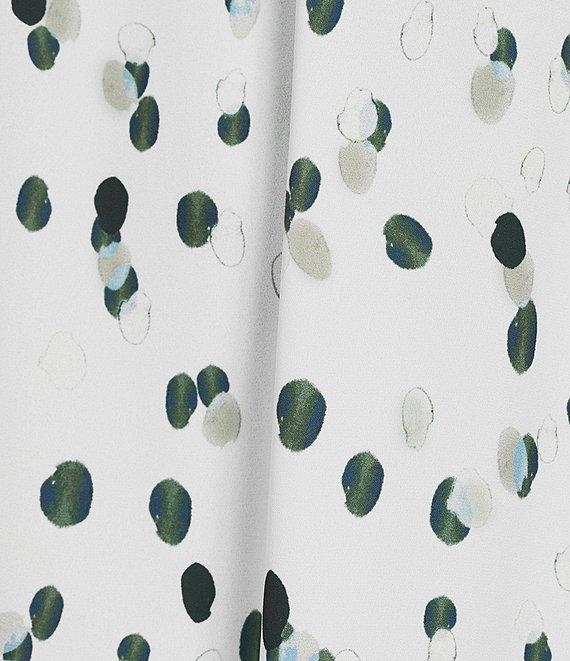 Calvin Klein Coordinating Halter Sleeveless Printed Georgette Top Product Image