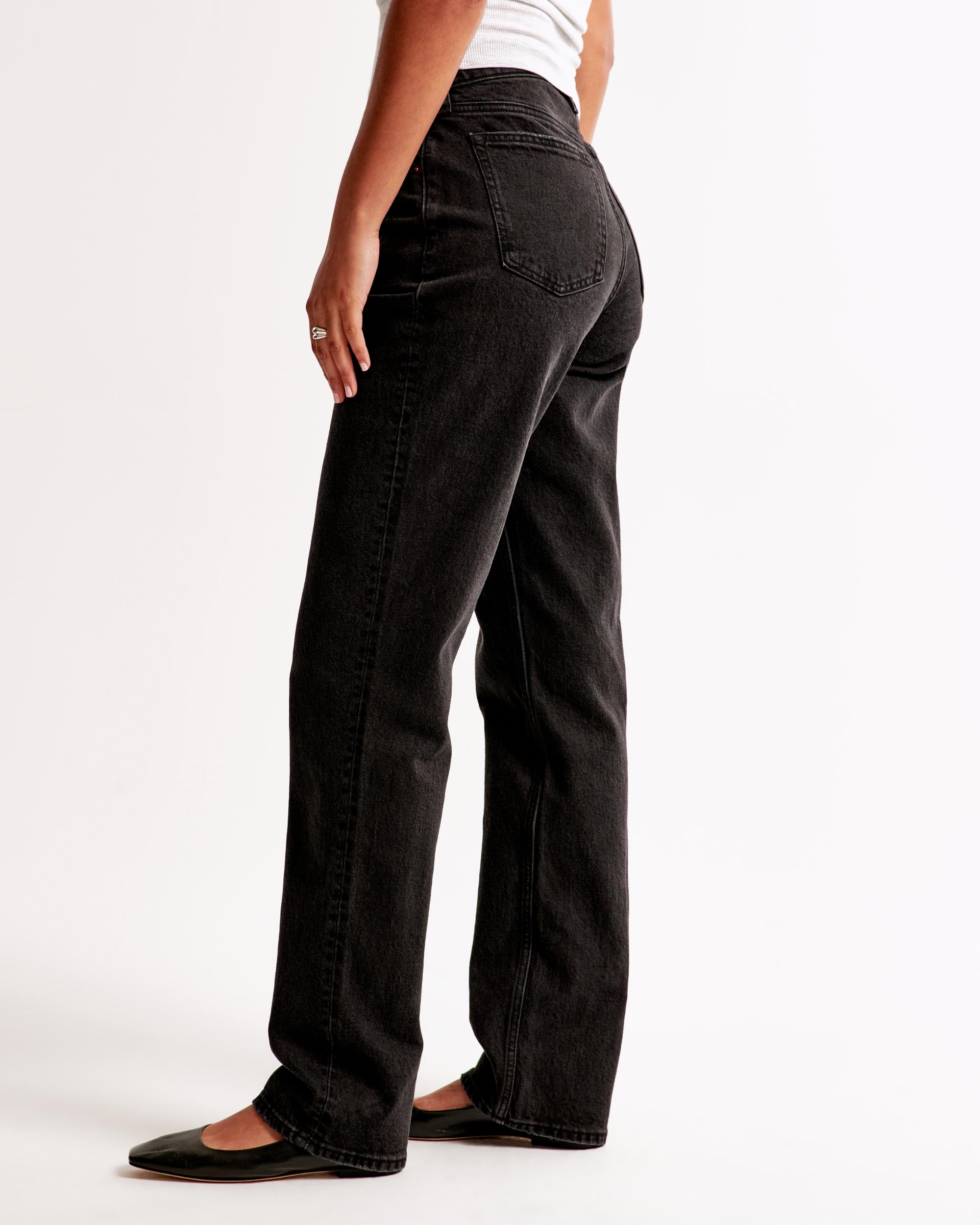 Curve Love Mid Rise 90s Straight Jean Product Image