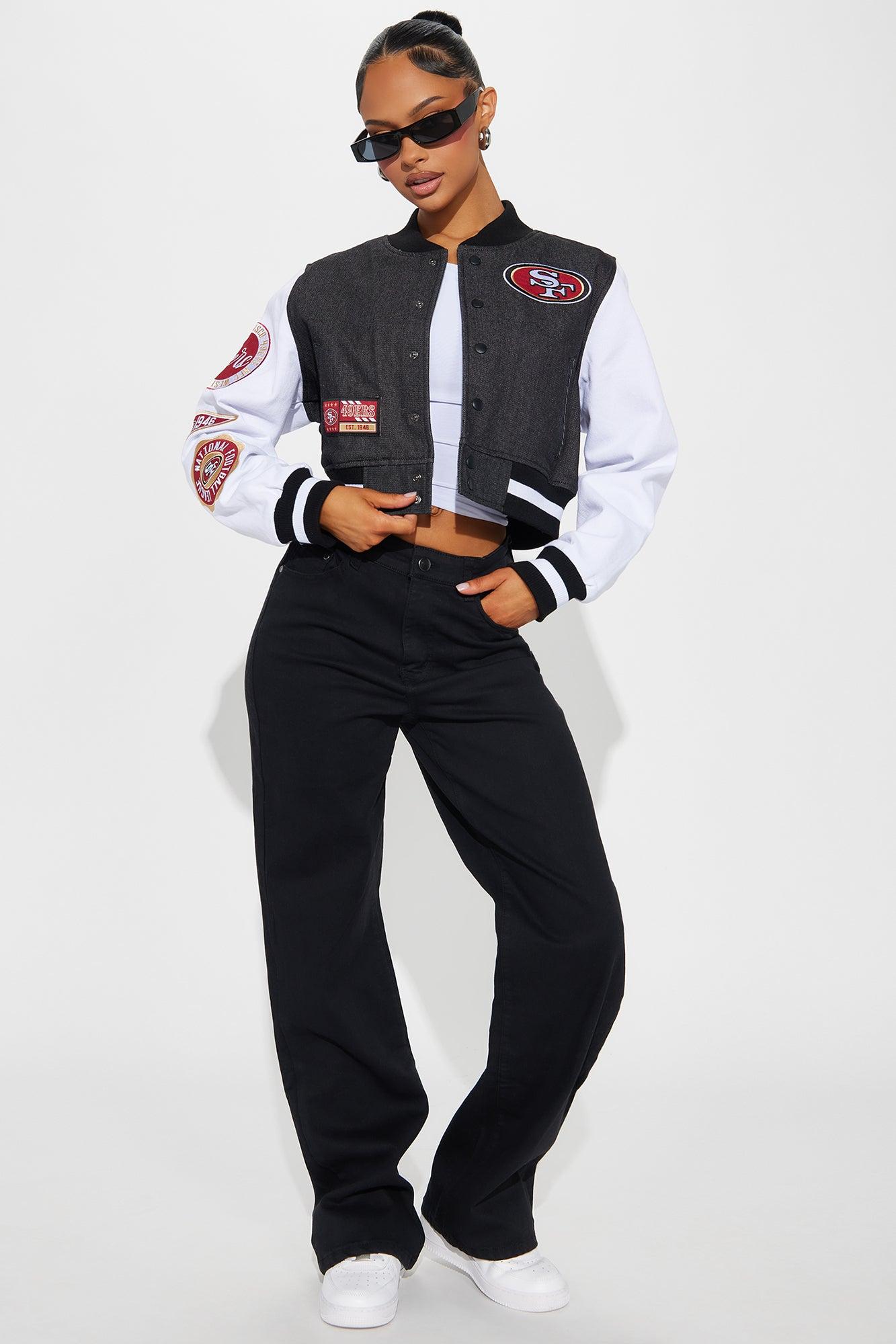 Niners Home Game Jacket - Black Wash Product Image