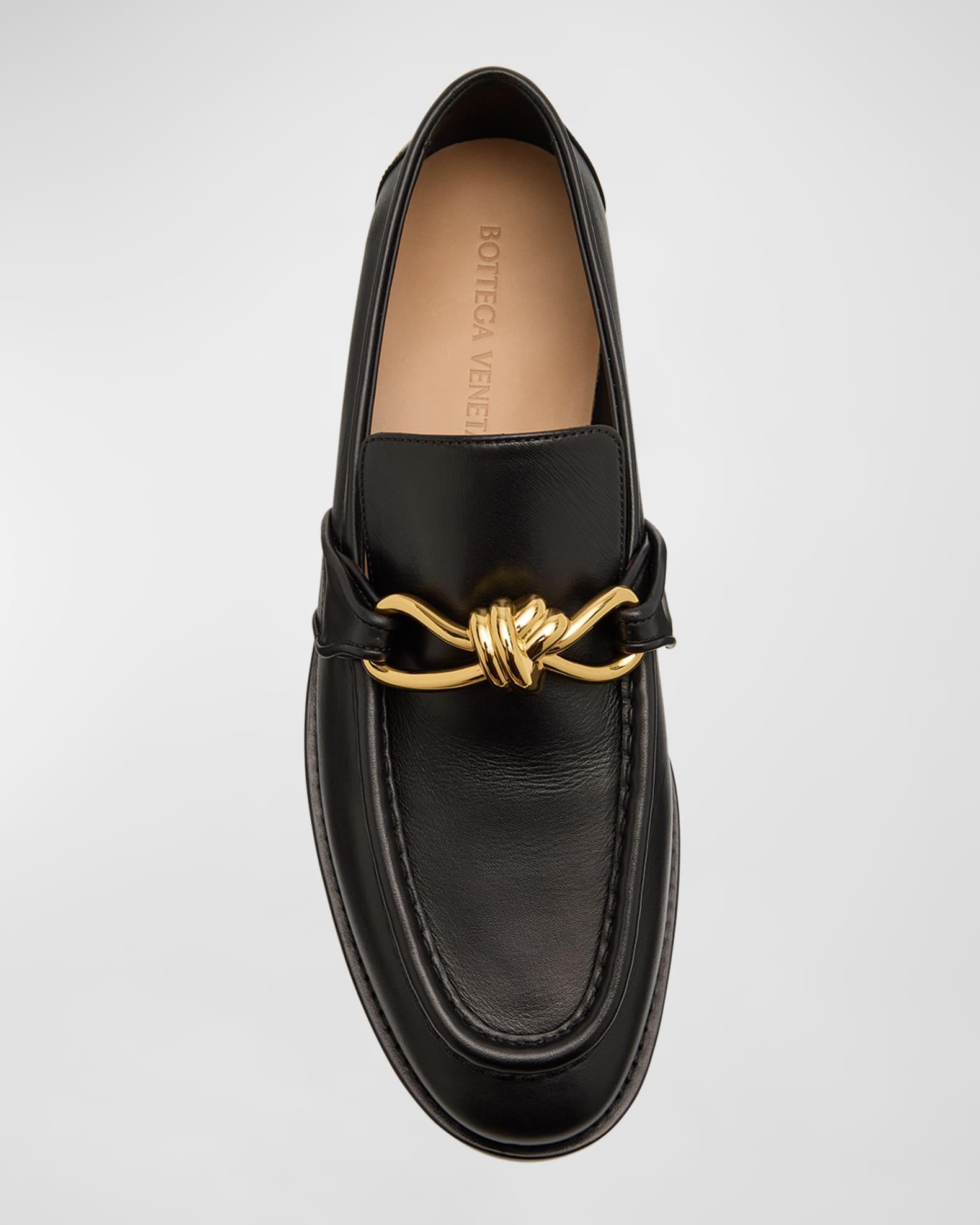 Men's Astaire Metallic Knot Napa Loafers Product Image